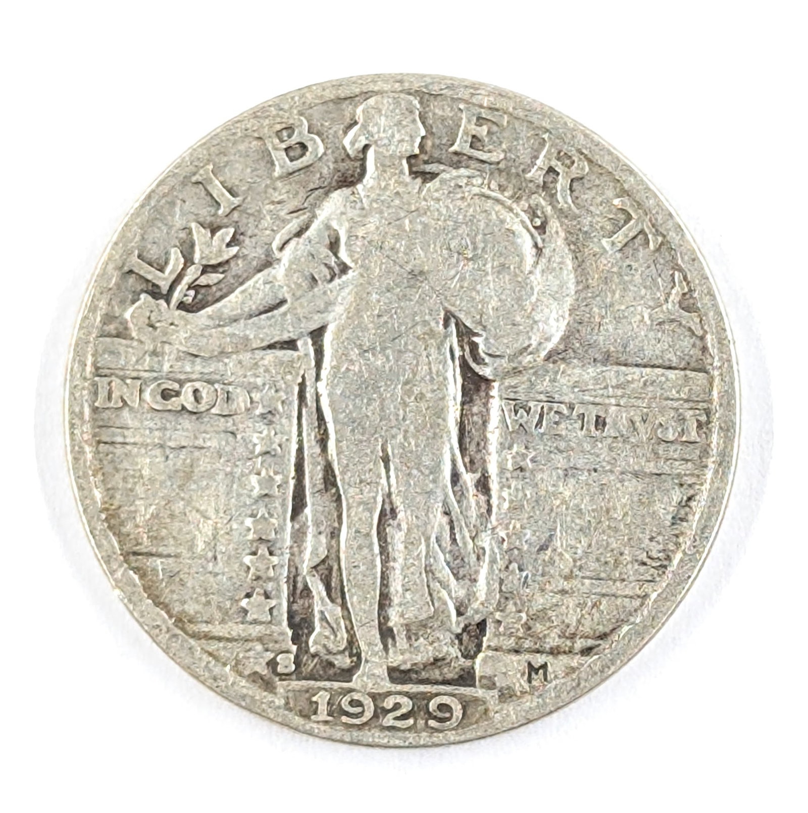 1929 Silver Standing Liberty Quarter: _