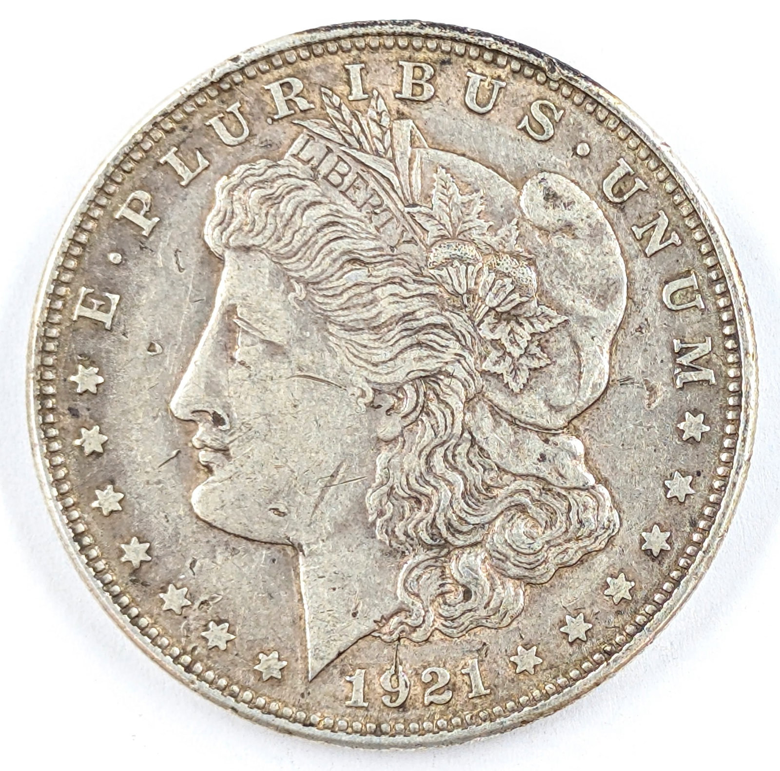 1921 Morgan Silver Dollar (1 of 2)