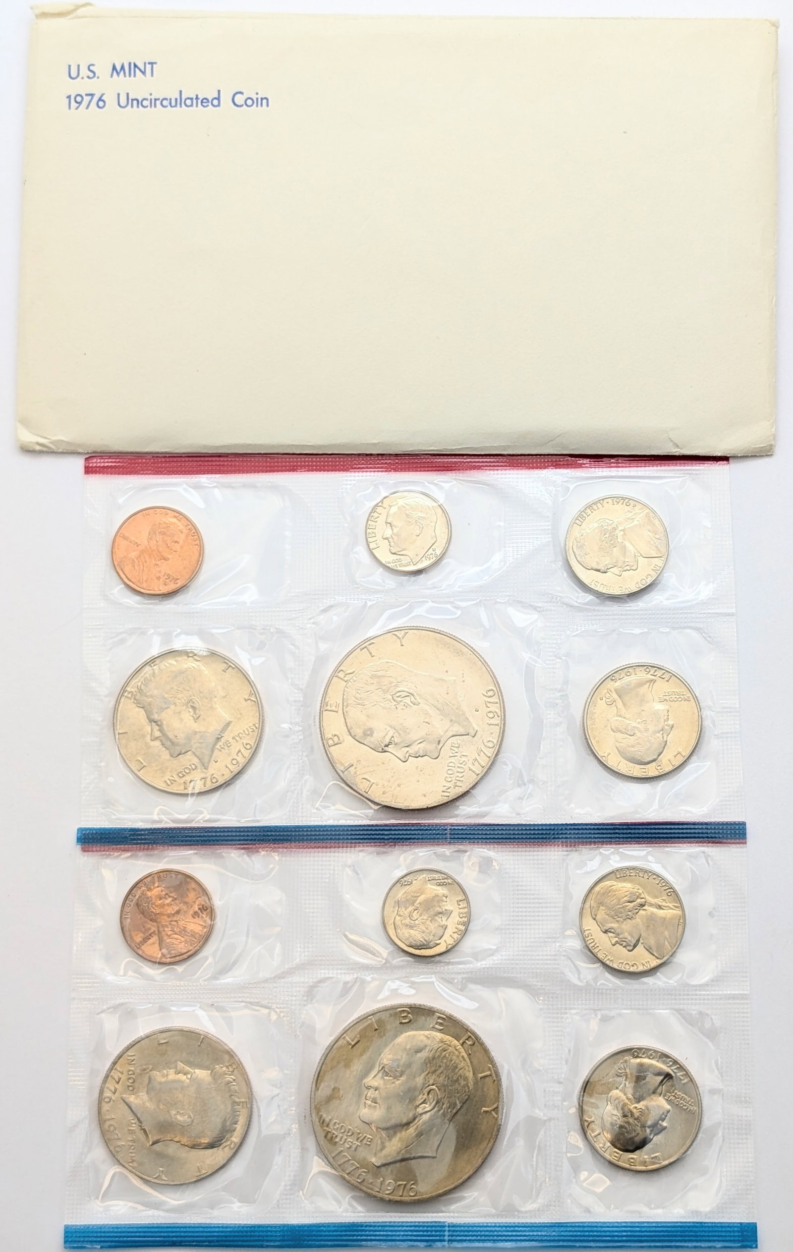 1976 US Mint Uncirculated Coin Set (1 of 2)