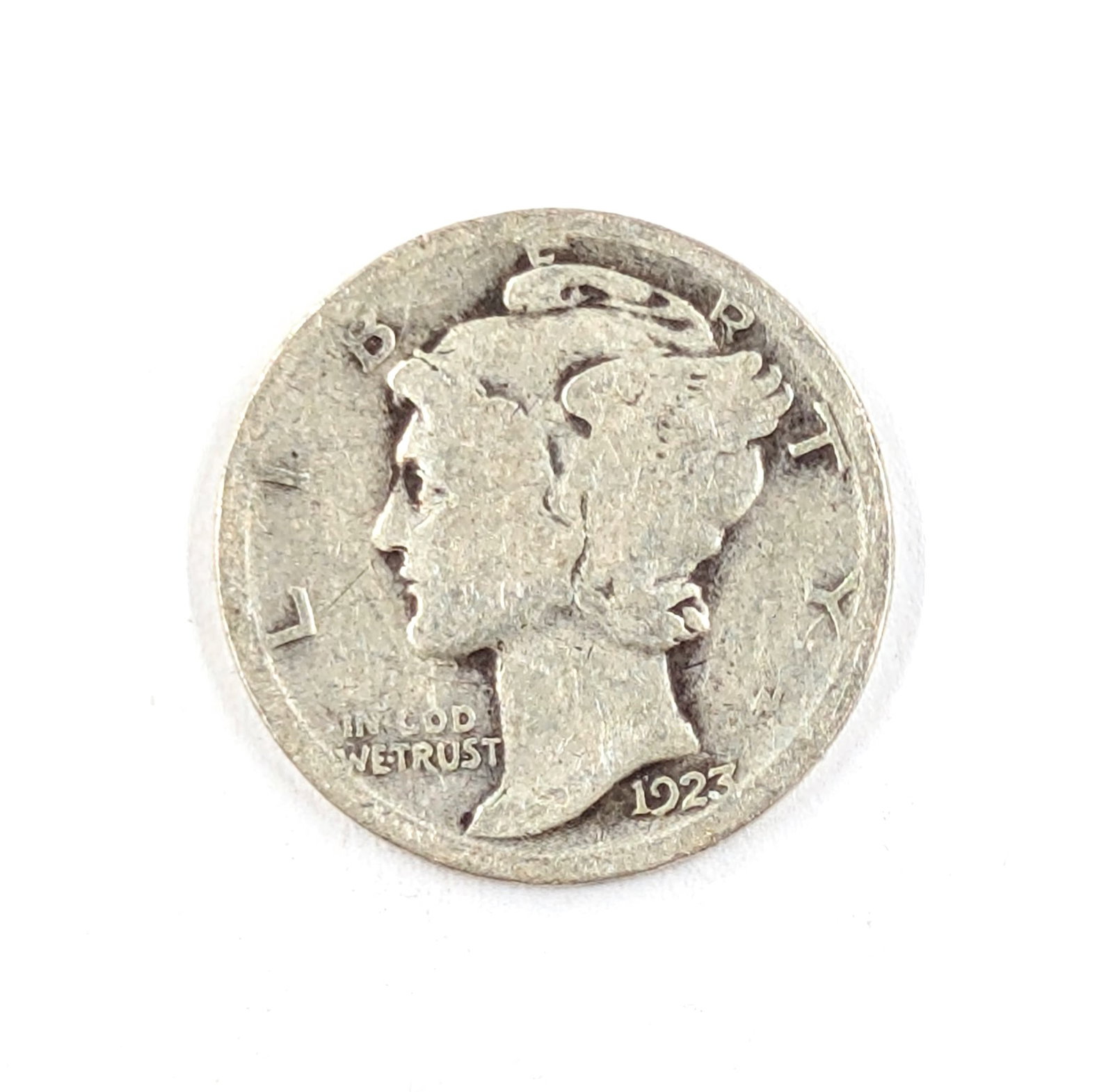 1923 Silver Mercury Dime: _