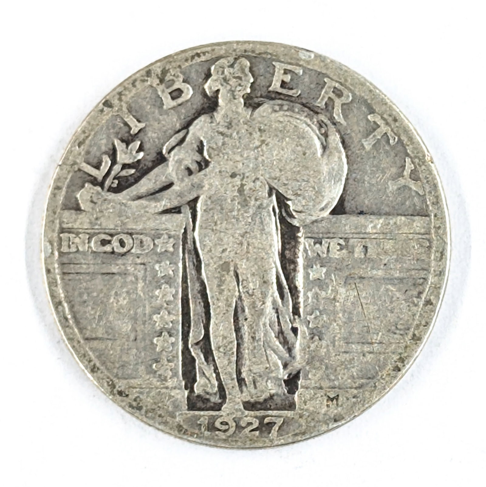 1927 Silver Standing Liberty Quarter: _