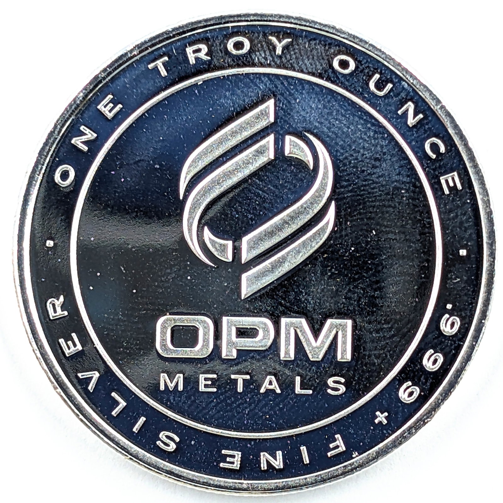 1 Ounce Fine .999 Silver Round- OPM Metals: _