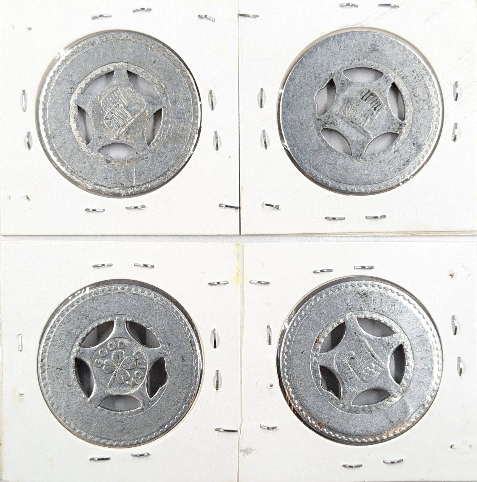 Lot of 4 Tokens- Larry Oberg, Sayer - 2