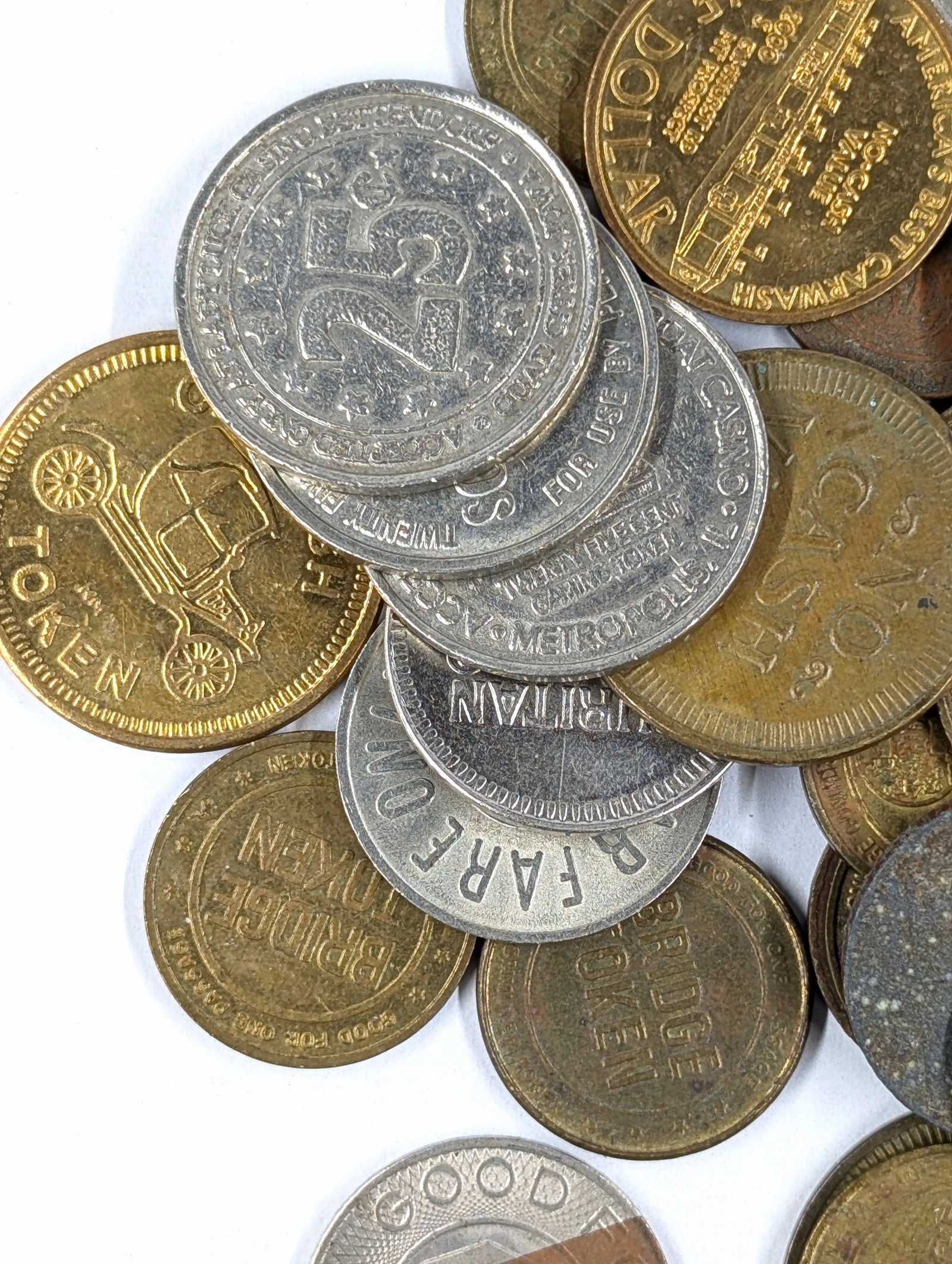 Large lot of Casino/Gaming Tokens - 2