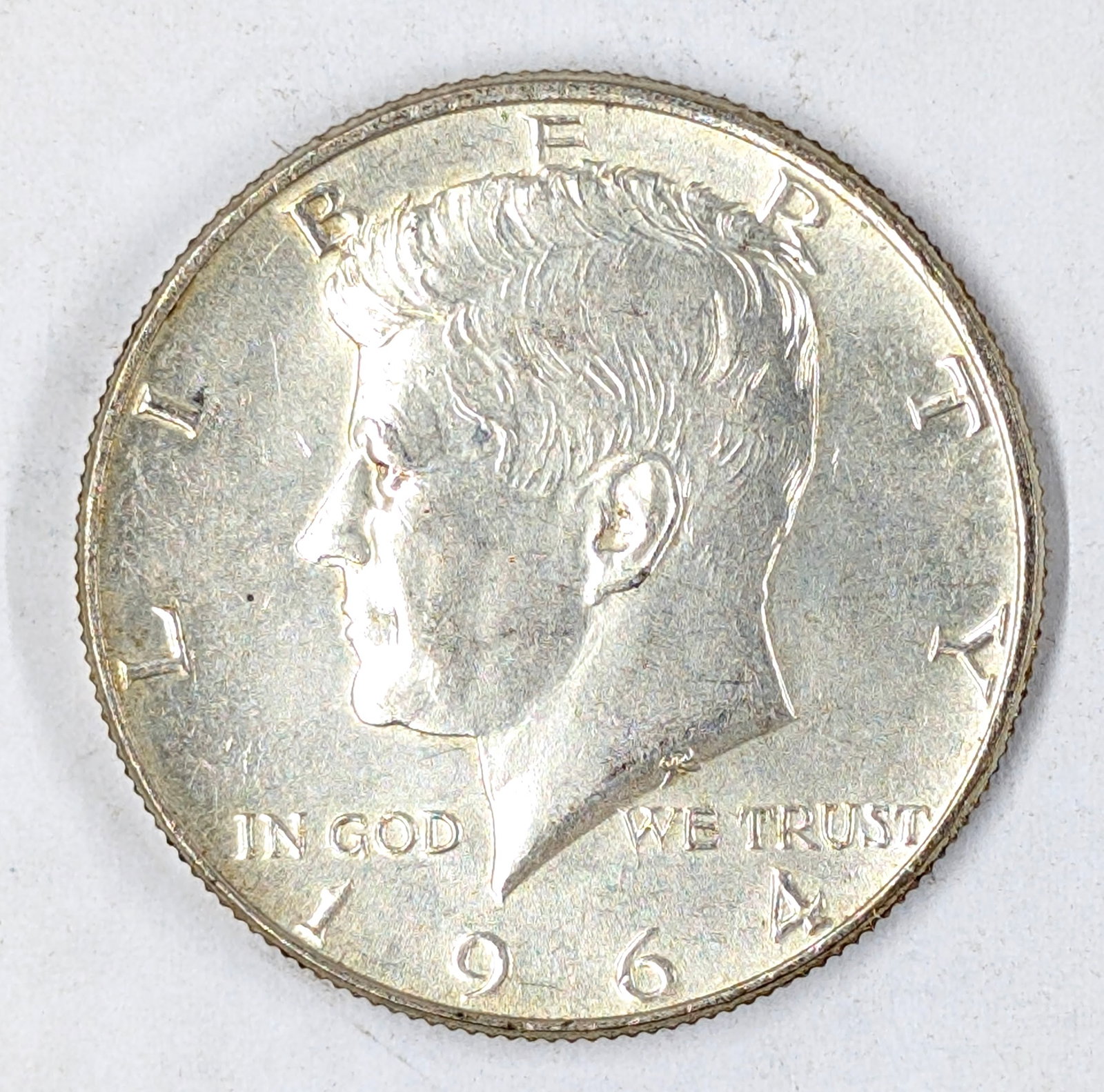 1964 Silver John F Kennedy Half Dollar (1 of 2)