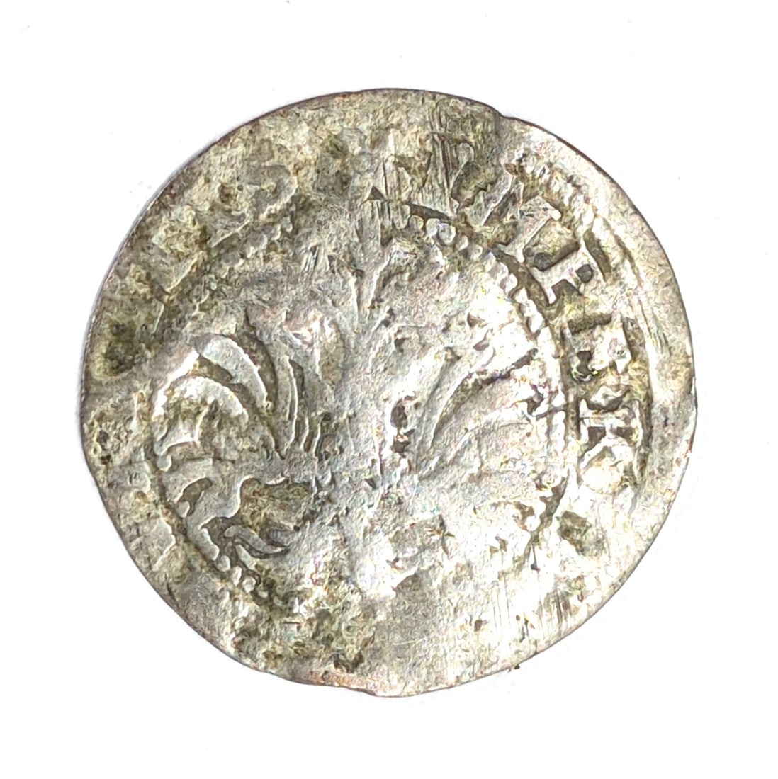 FEATURE 1500s Early Polish Silver Half Dime - Alexander JagielloÅ„czyk Rare! - 2