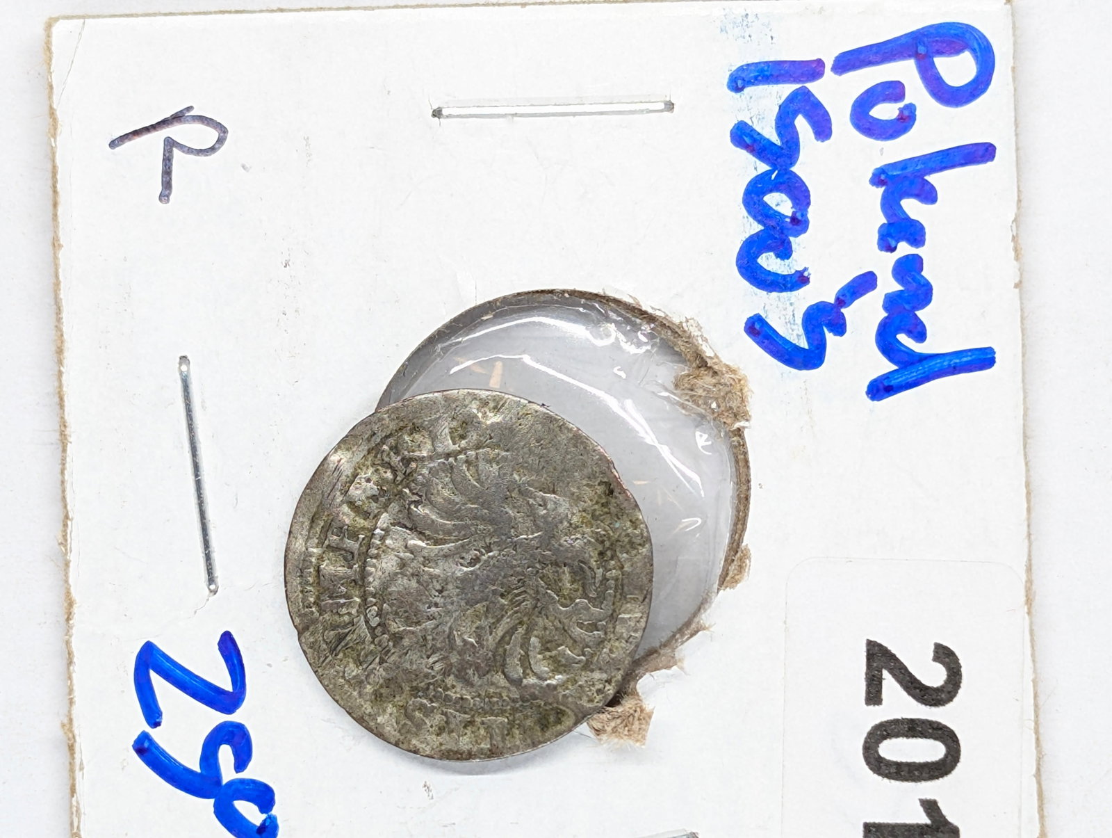 FEATURE 1500s Early Polish Silver Half Dime - Alexander JagielloÅ„czyk Rare! - 3