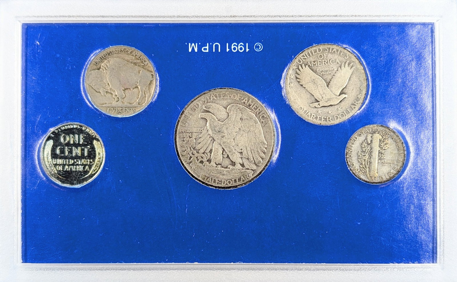 Americana Series Vanishing Classics Collection w/ Silver Half, Quarter & Dime - 2