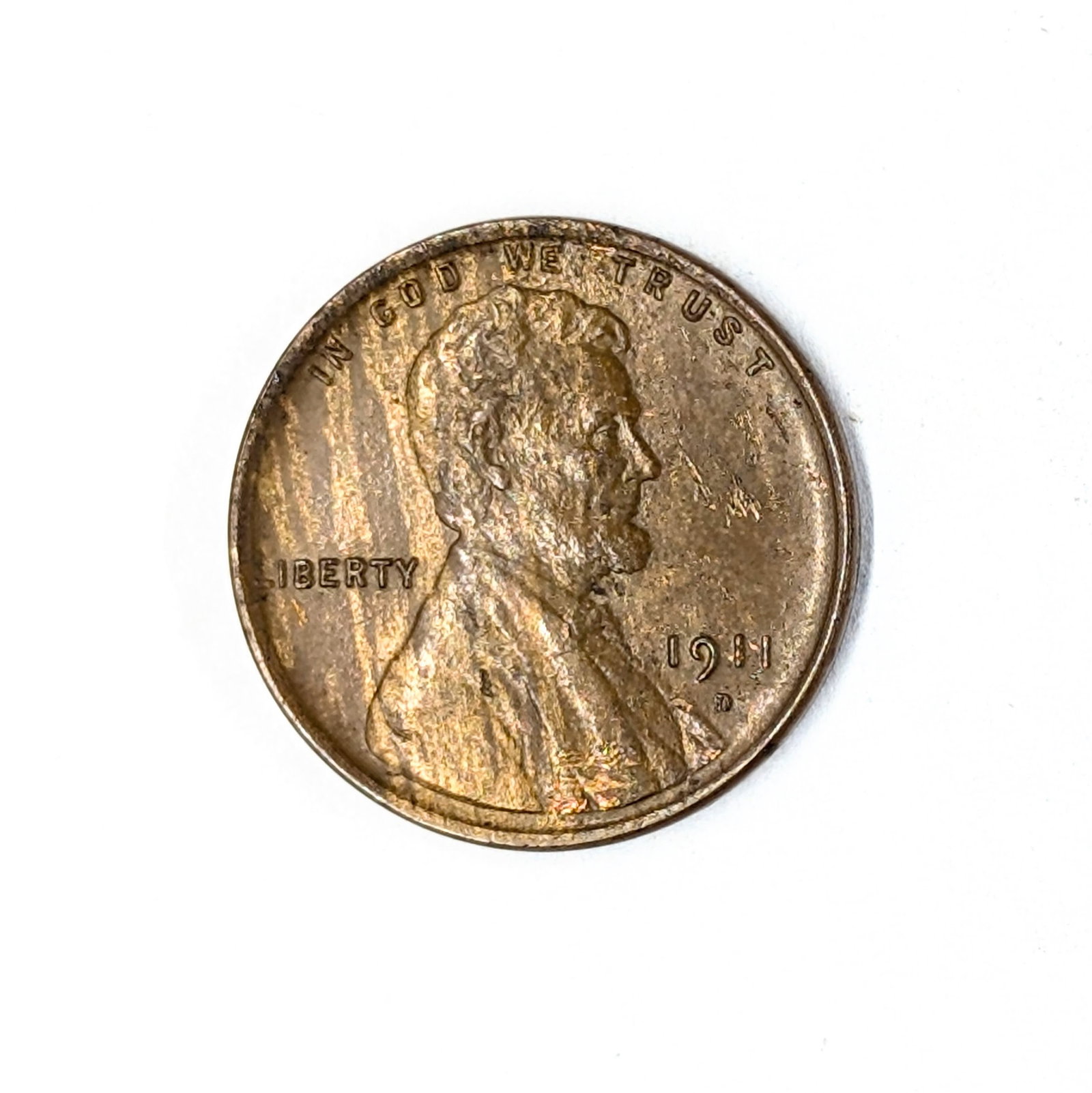 1911-D Wheat Cent- Semi Key Date: Coin