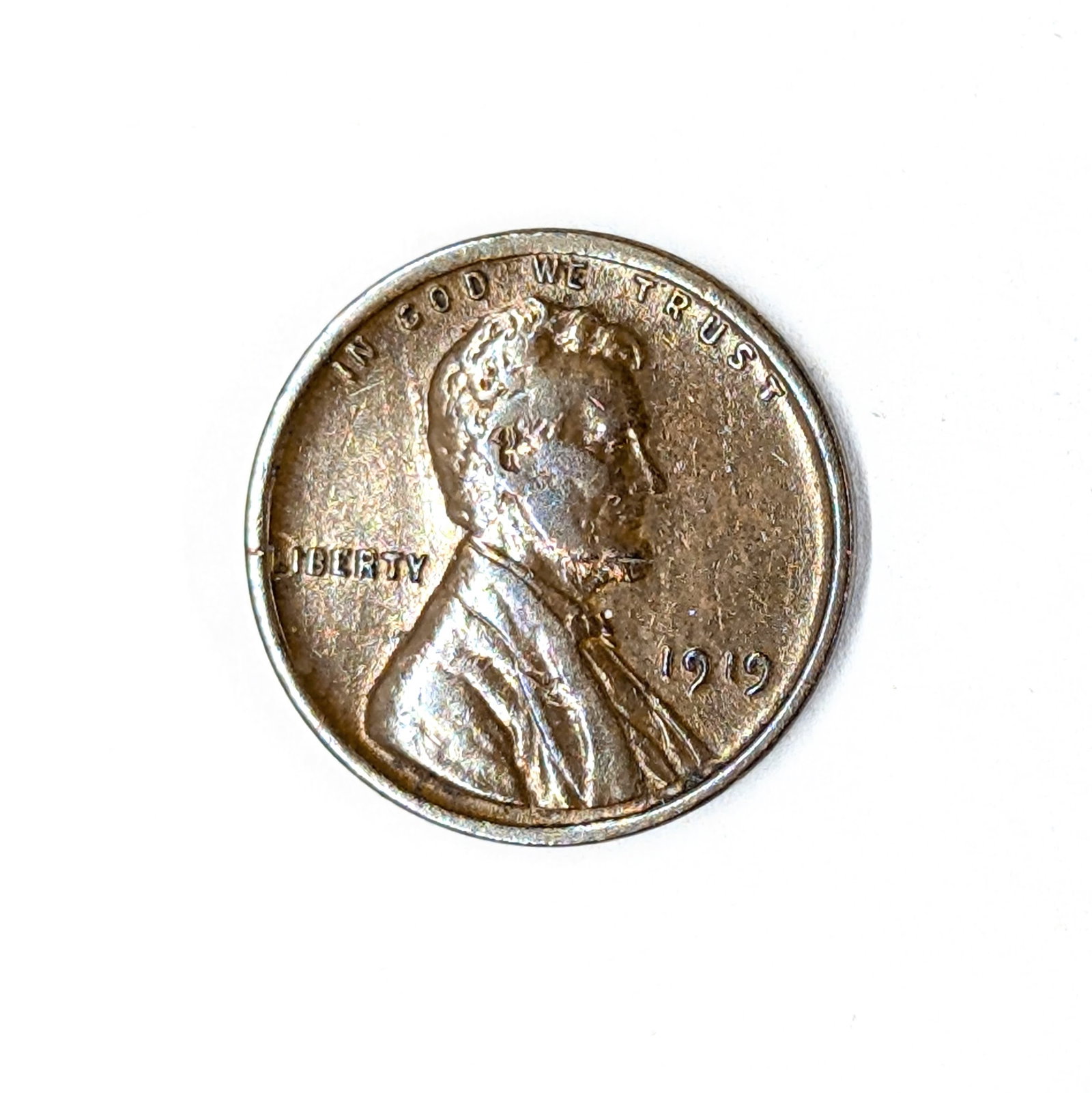 1919 Wheat Cent - 3
