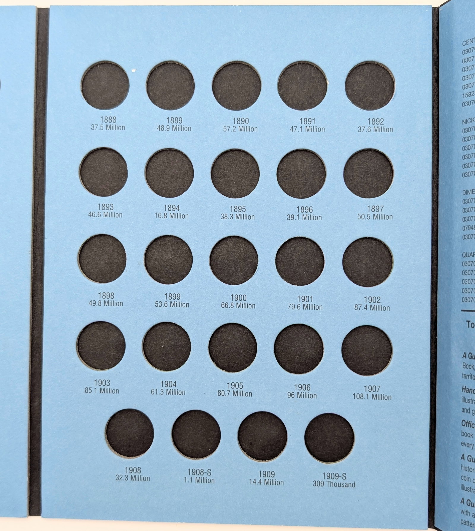 Whitman Indian Head Cents Empty Coin Album - 4