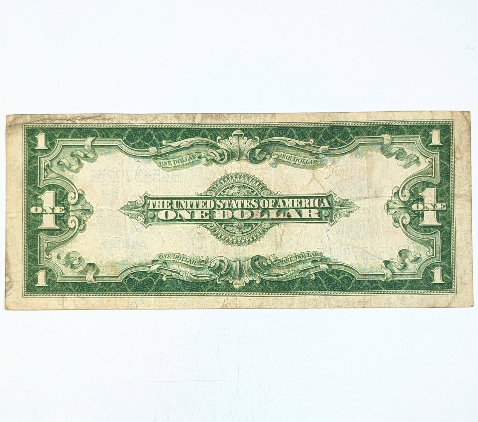 1923 $1 Note - Silver Certificate- Funny Back - 2