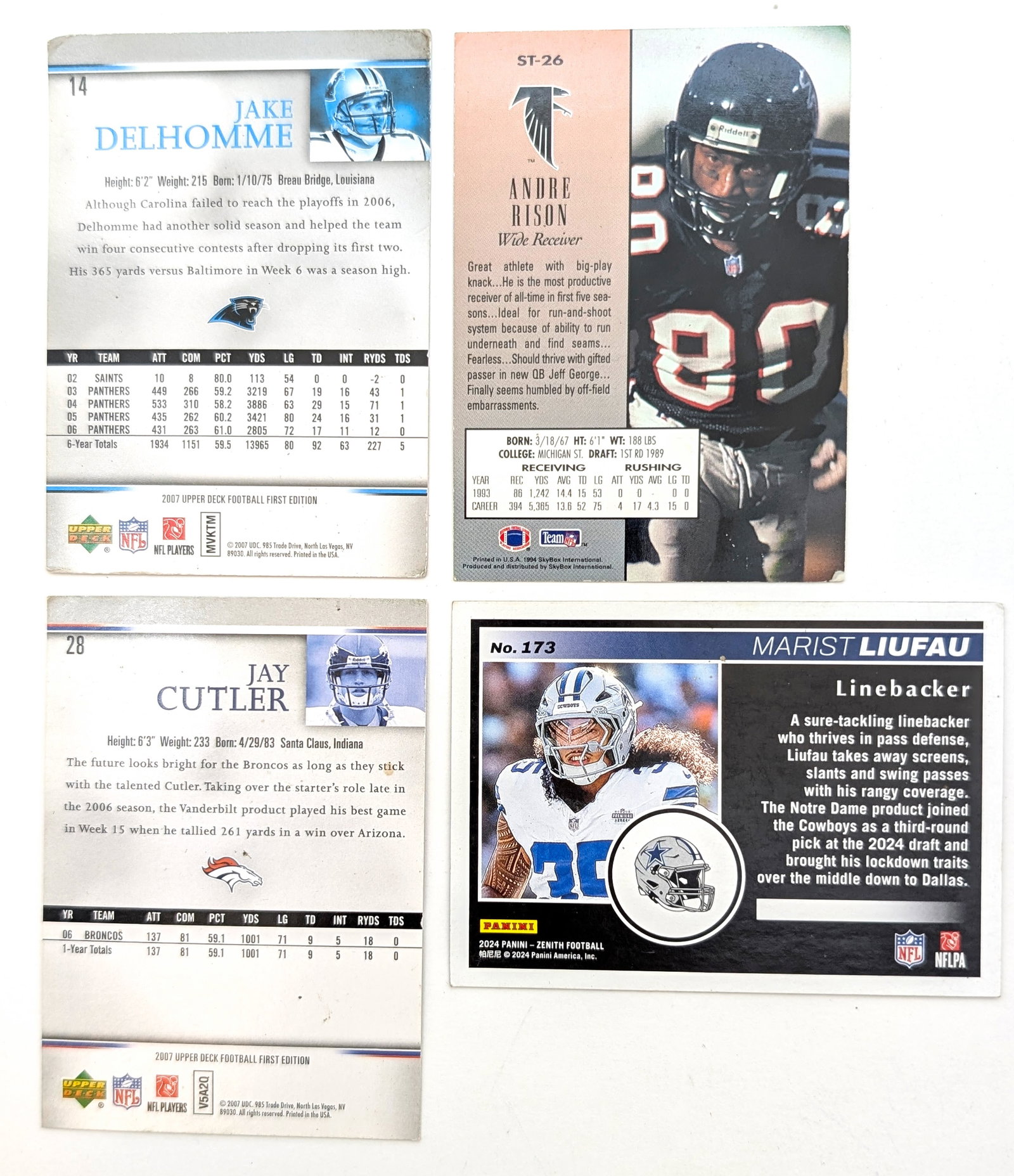 Large Lot of NFL Trading Cards- Brian Mitchell, Drew Brees, Jake Delhomme, Jay Cutler - 5
