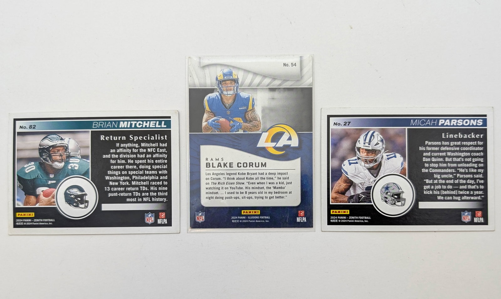 Large Lot of NFL Trading Cards- Brian Mitchell, Drew Brees, Jake Delhomme, Jay Cutler - 7
