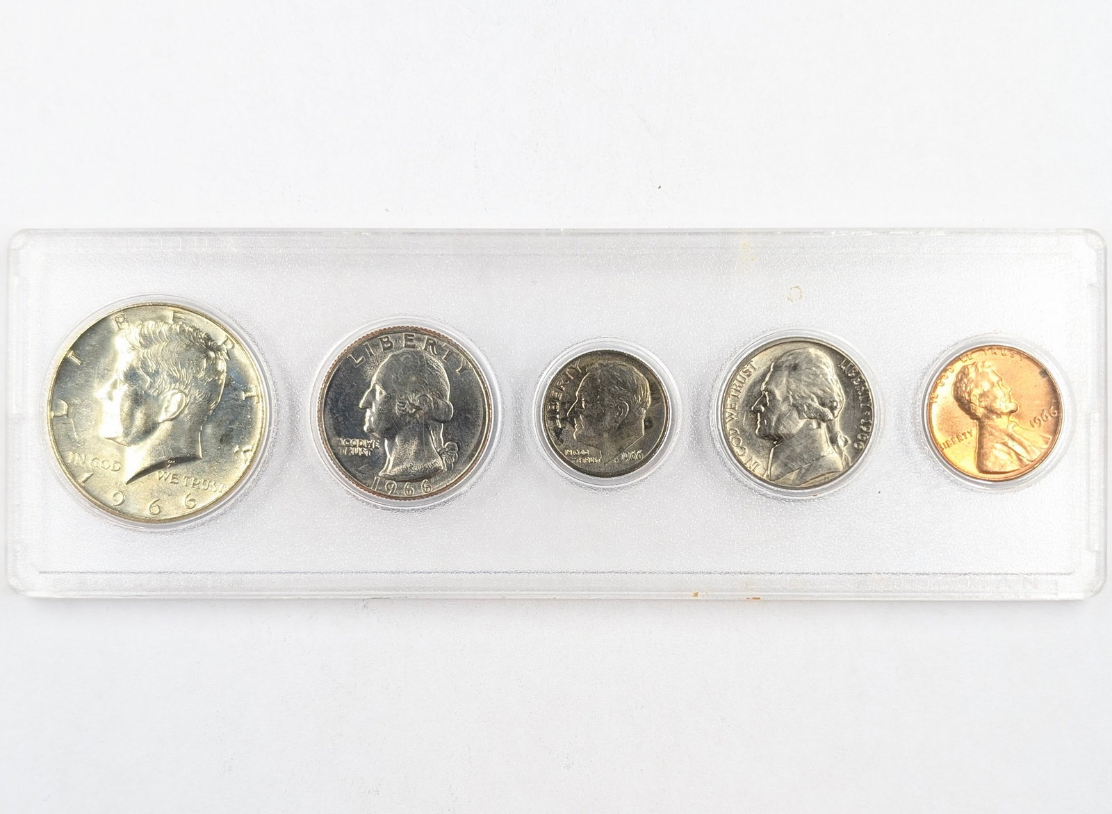 1966 Proof Set w/ Silver JFK Half (1 of 2)