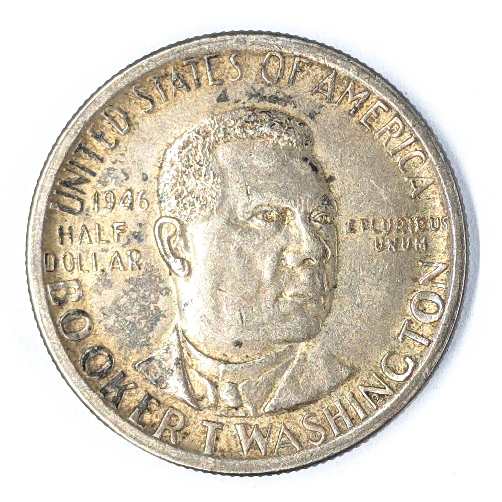 1946 Silver Booker T Washington Half Dollar: Silver