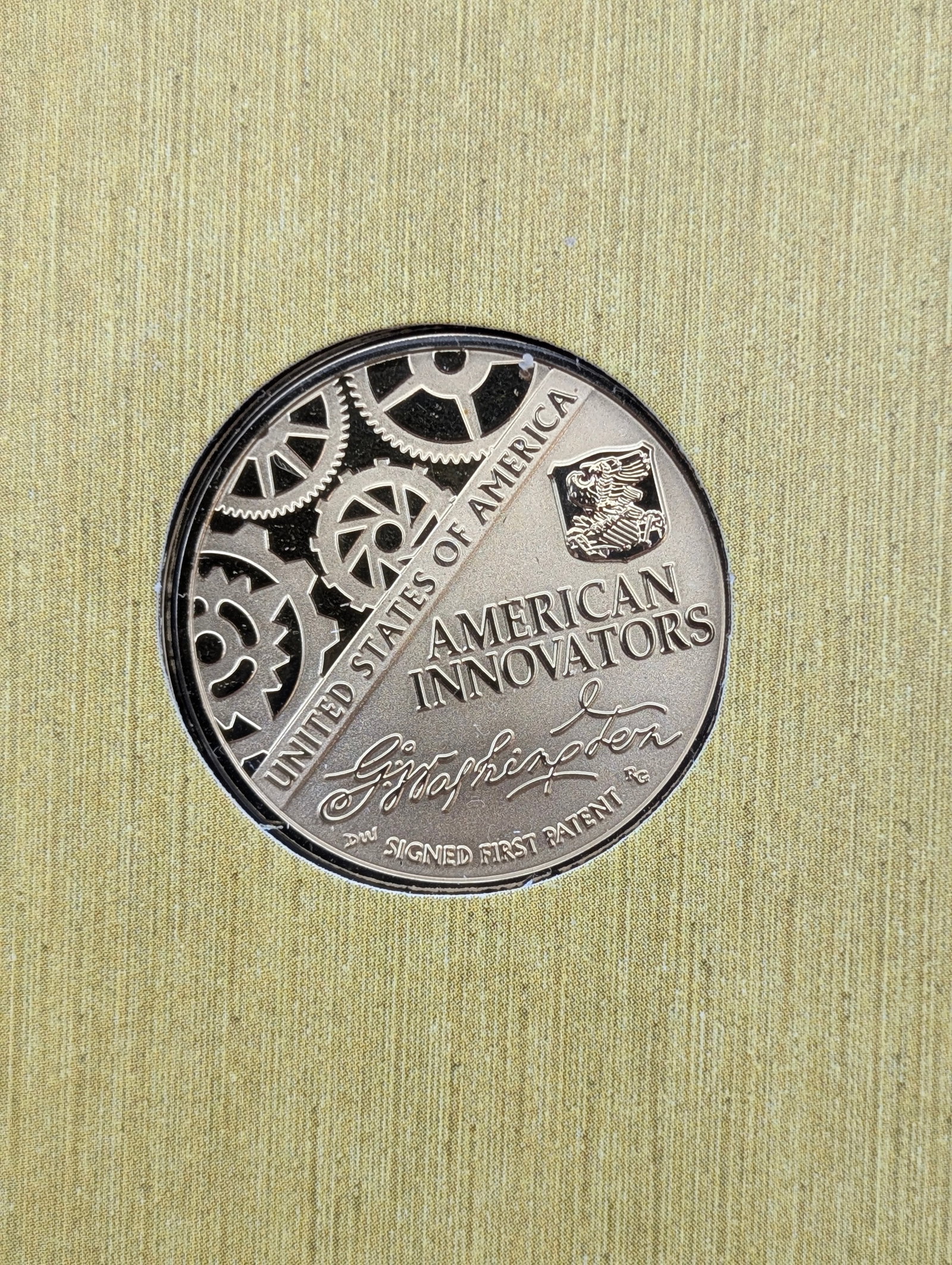2018 Introductory American Innovation $1 Coin w/ COA - Signed by David J. Ryder - 3