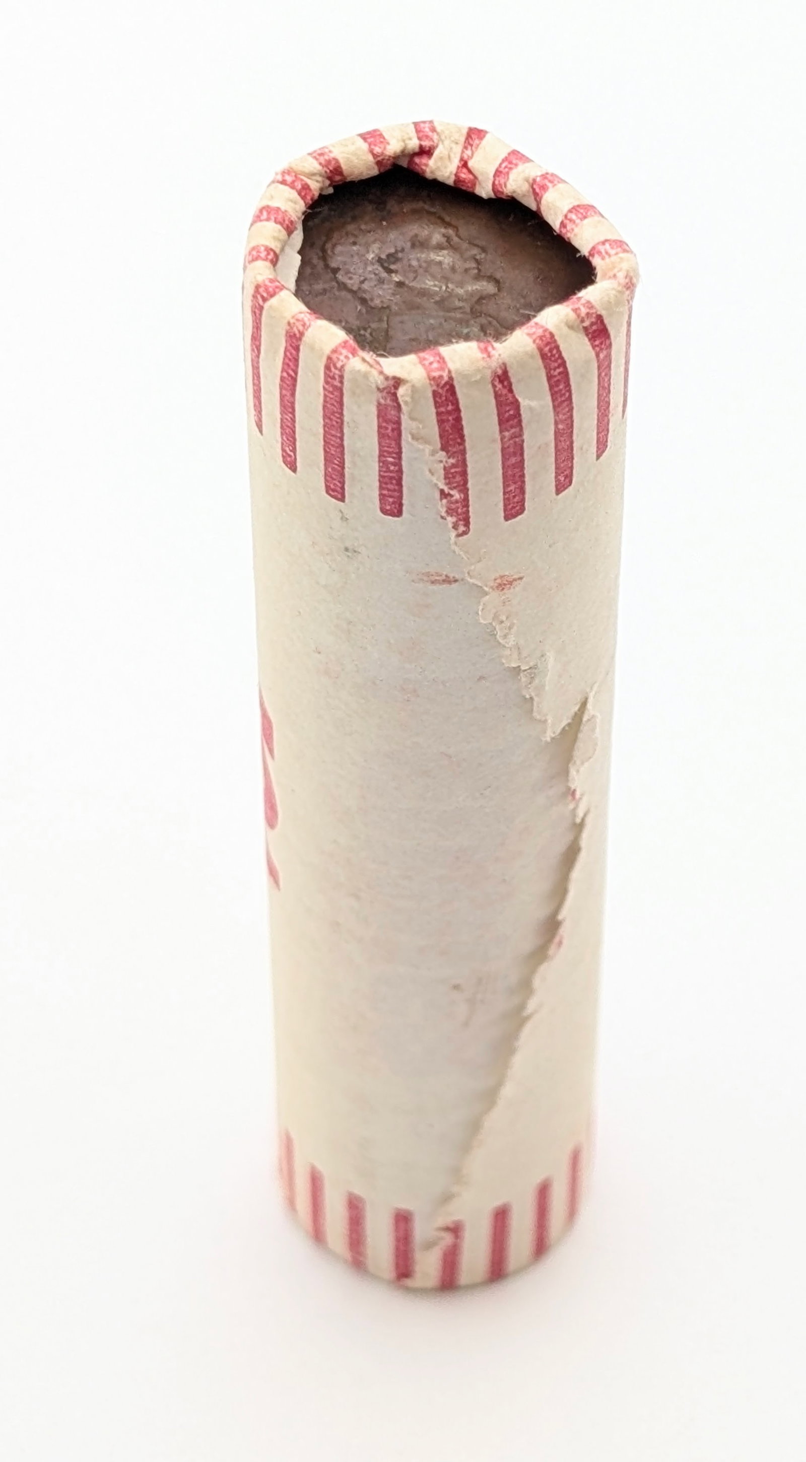 Bank Roll of 50 Wheat Cents- 1950s mix: Coin