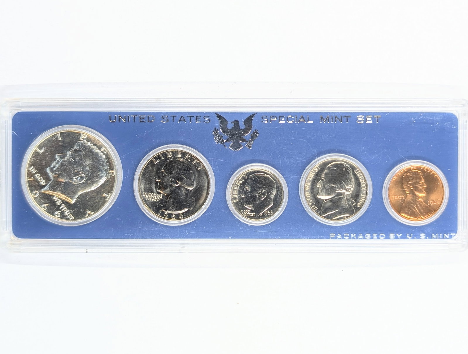 1966 US Mint Special Set w/ Silver JFK Half (1 of 2)