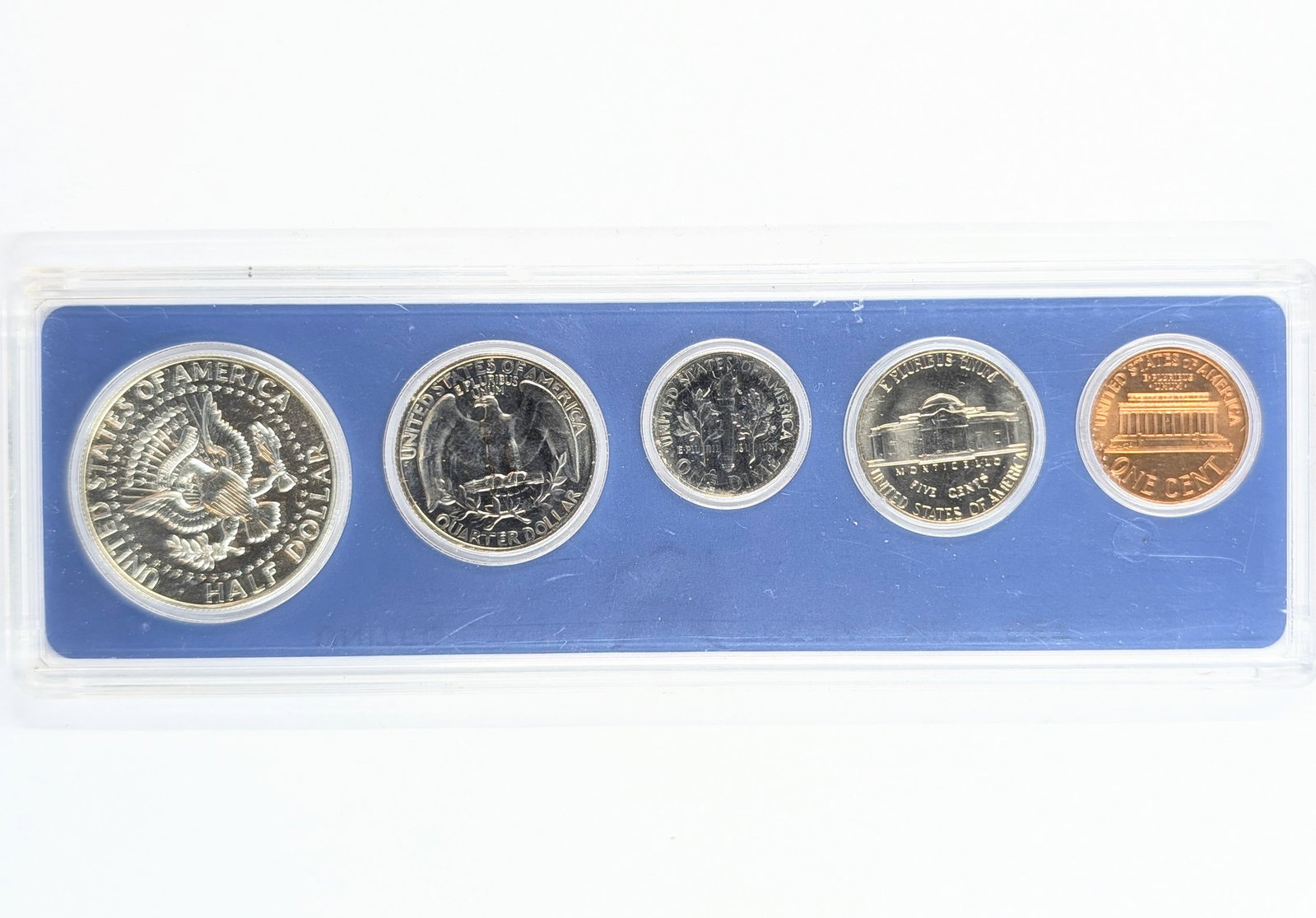 1966 US Mint Special Set w/ Silver JFK Half - 2
