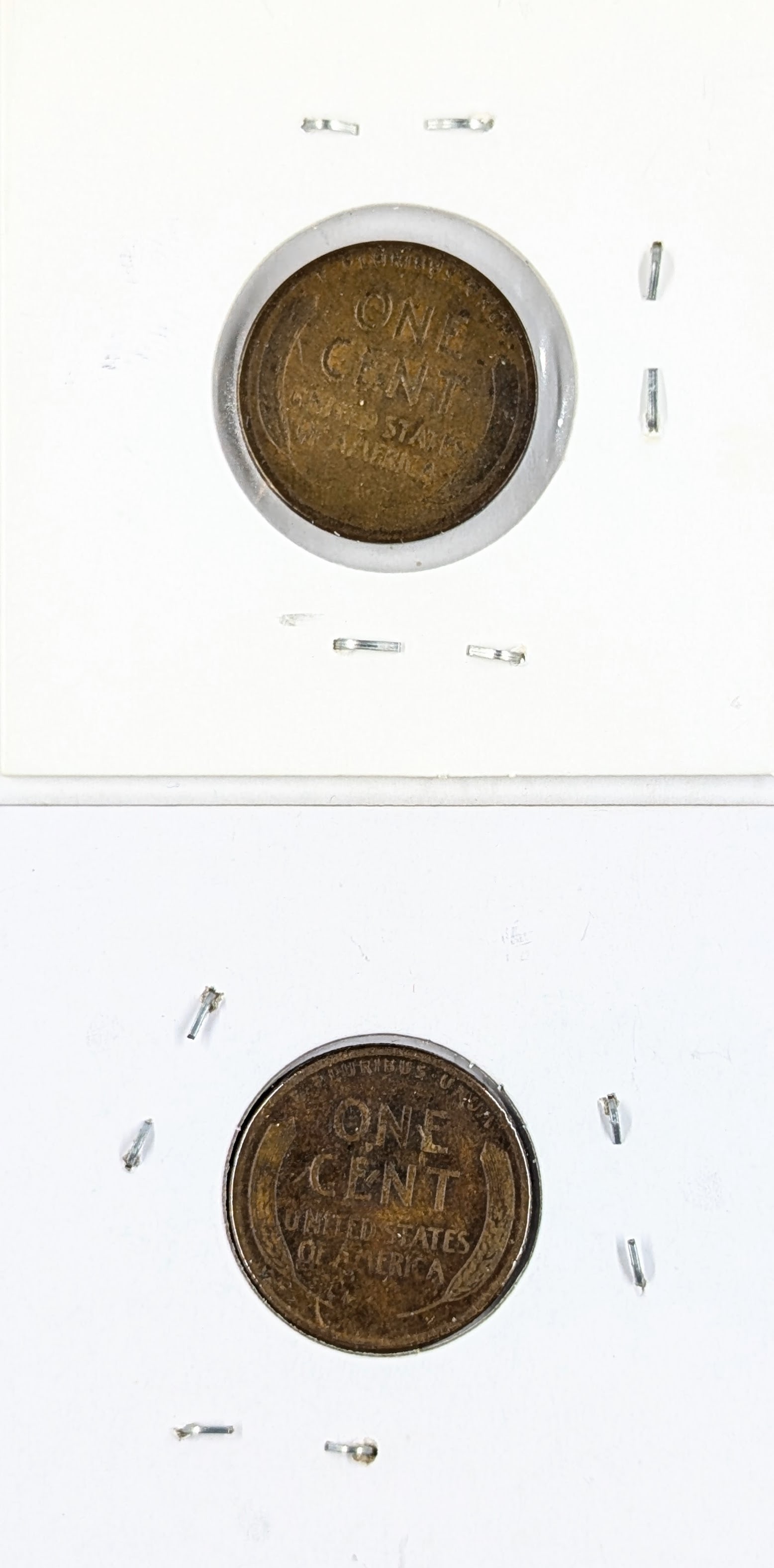 Lot of 2 Wheat Cents - 1928-S, 1929-S - 2