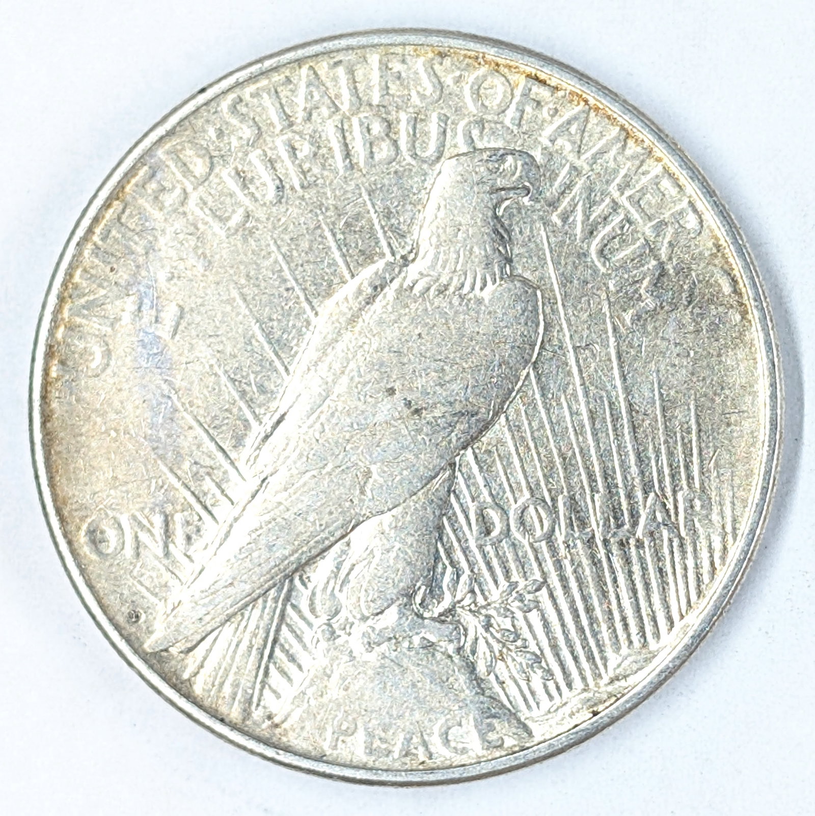 1923-D Silver Peace Dollar - Lightly Toned - 2