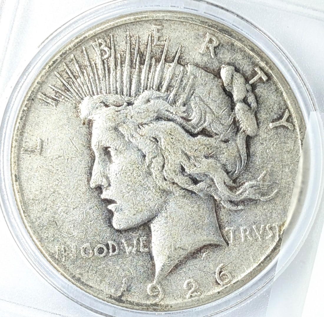 1926-S Silver Peace Dollar: Silver