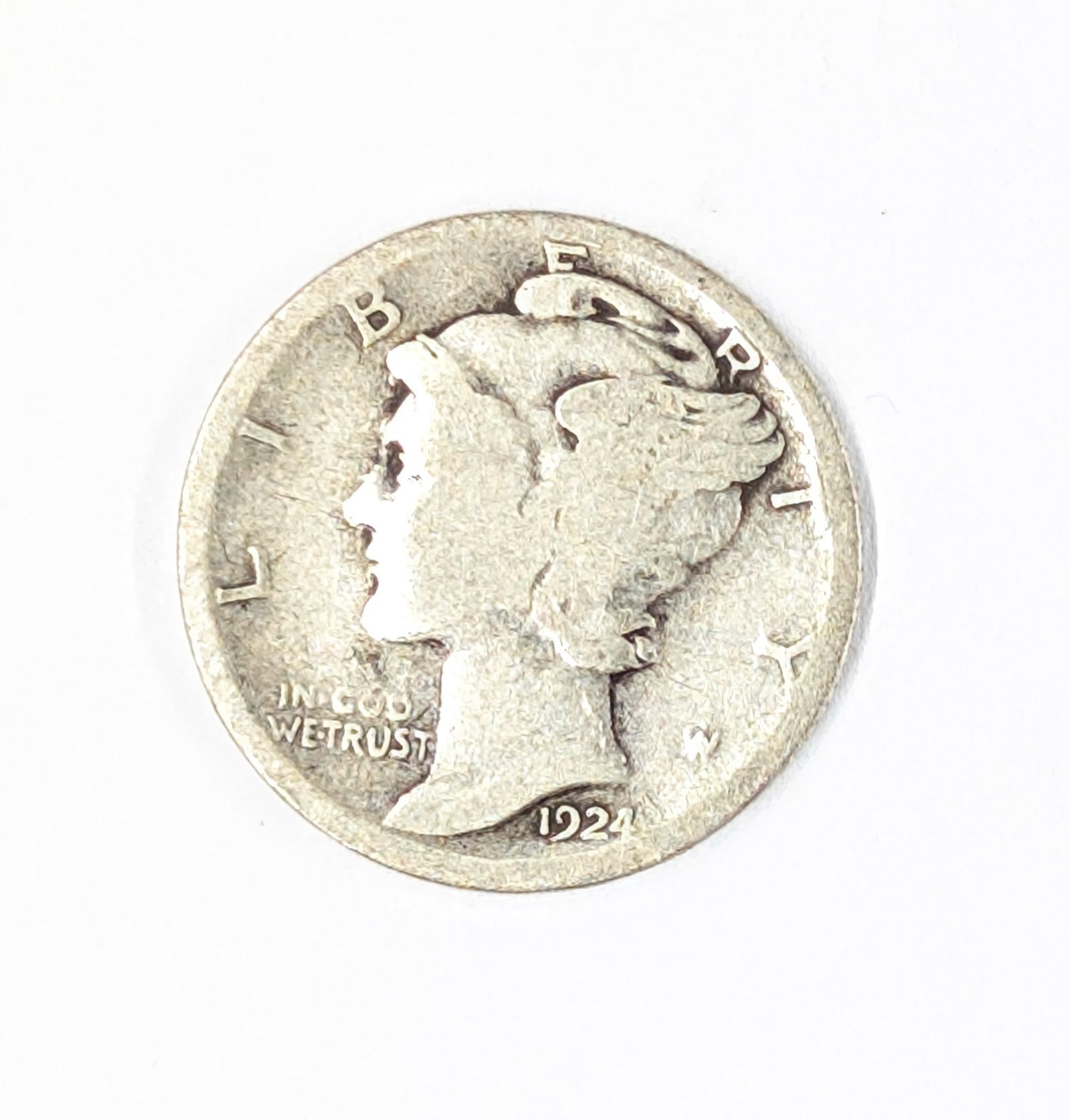 1924 Silver Mercury Dime (1 of 2)