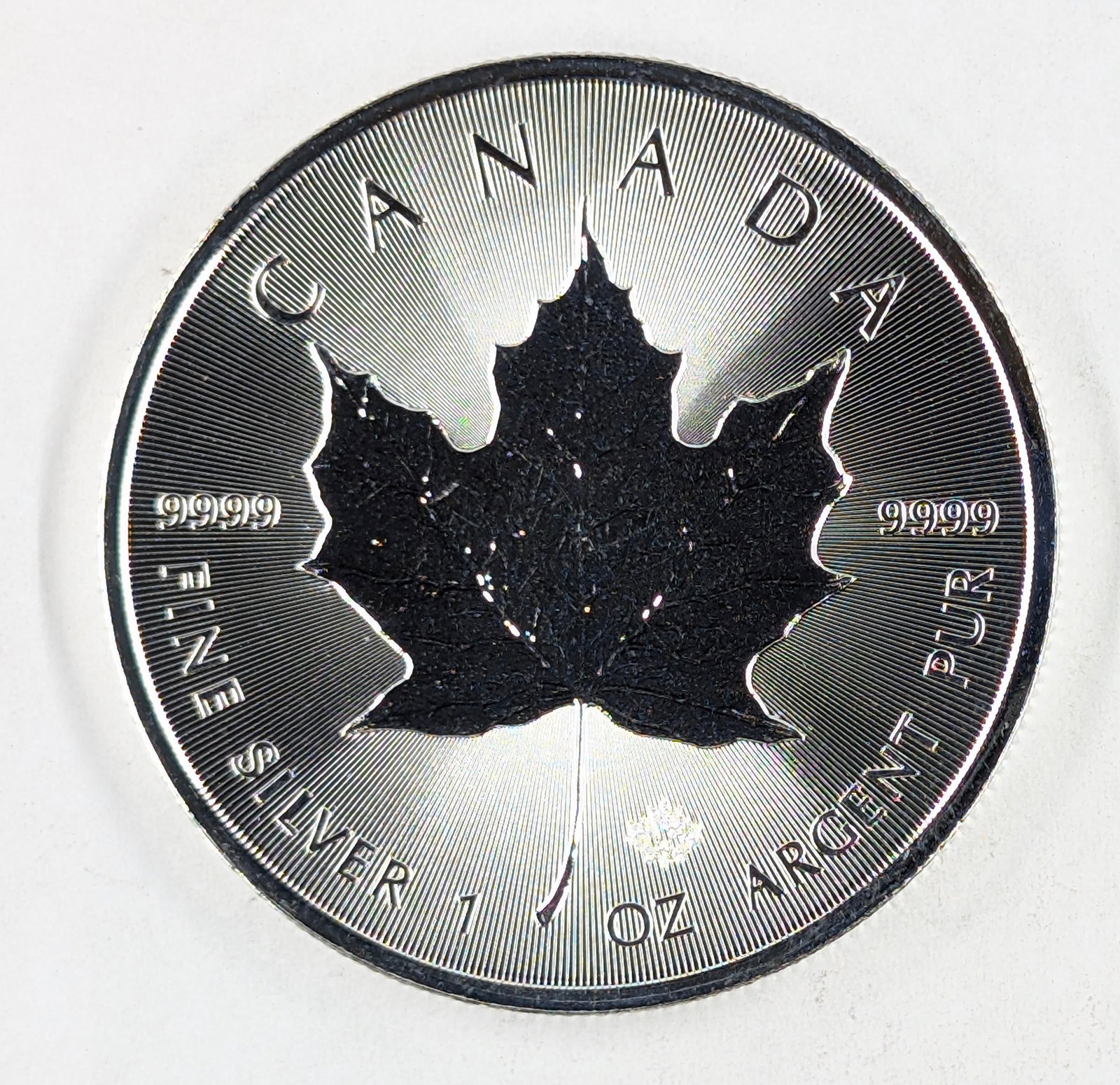 1 Ounce Fine .999 Silver Round- 2020 Canadian Maple Leaf - 2