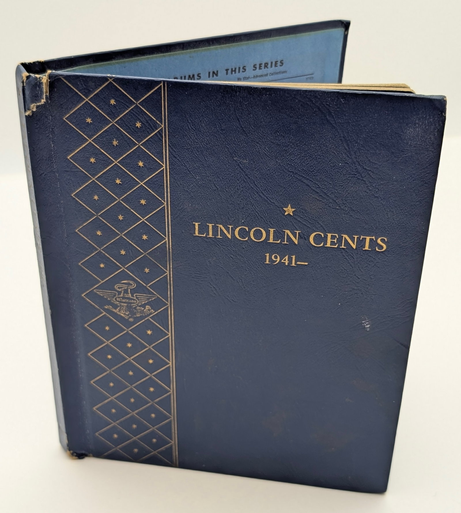 Whitman Lincoln Cents Coin Album 1941-: With 89 Coins