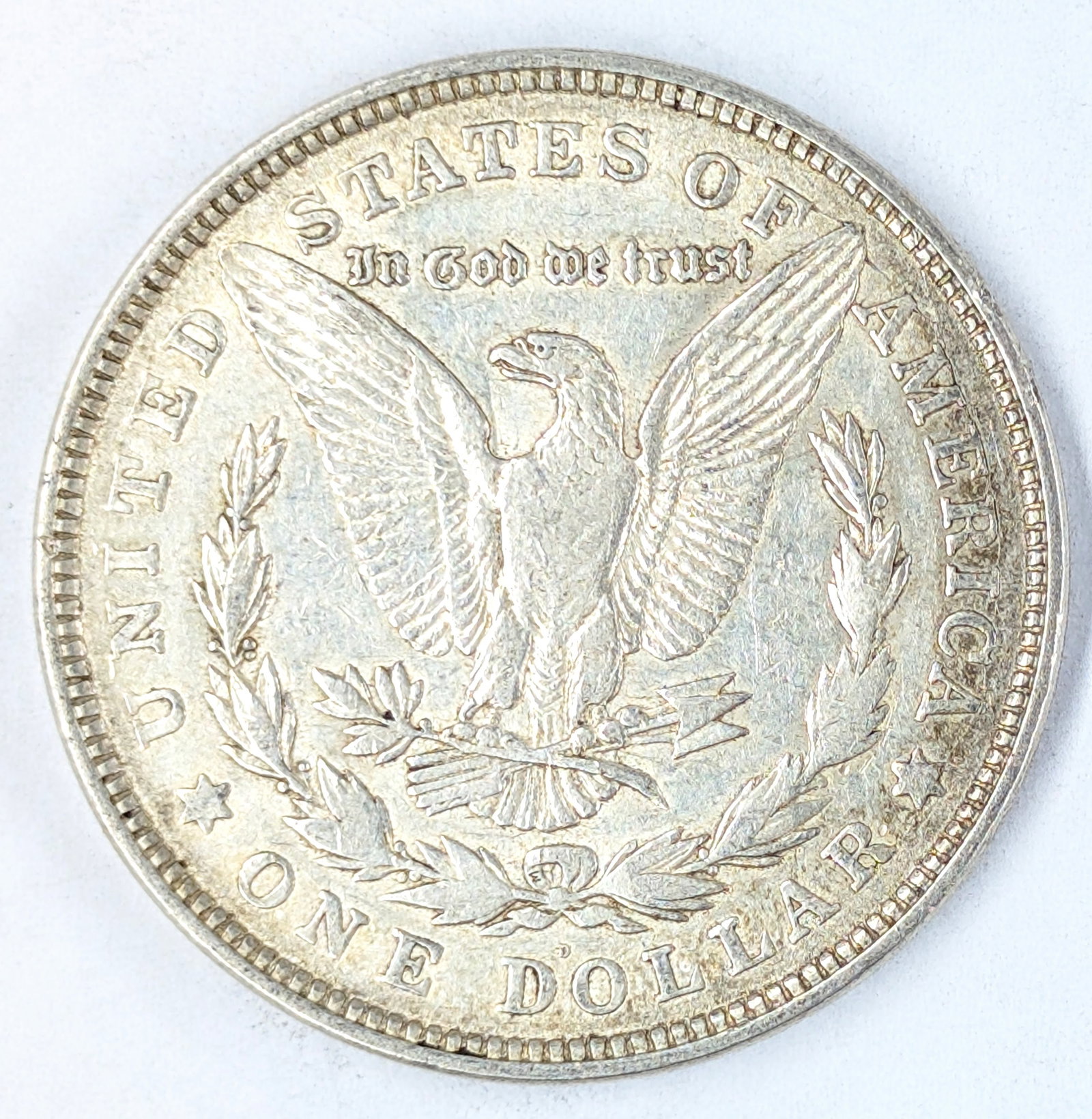 1921-D Morgan Silver Dollar - 2