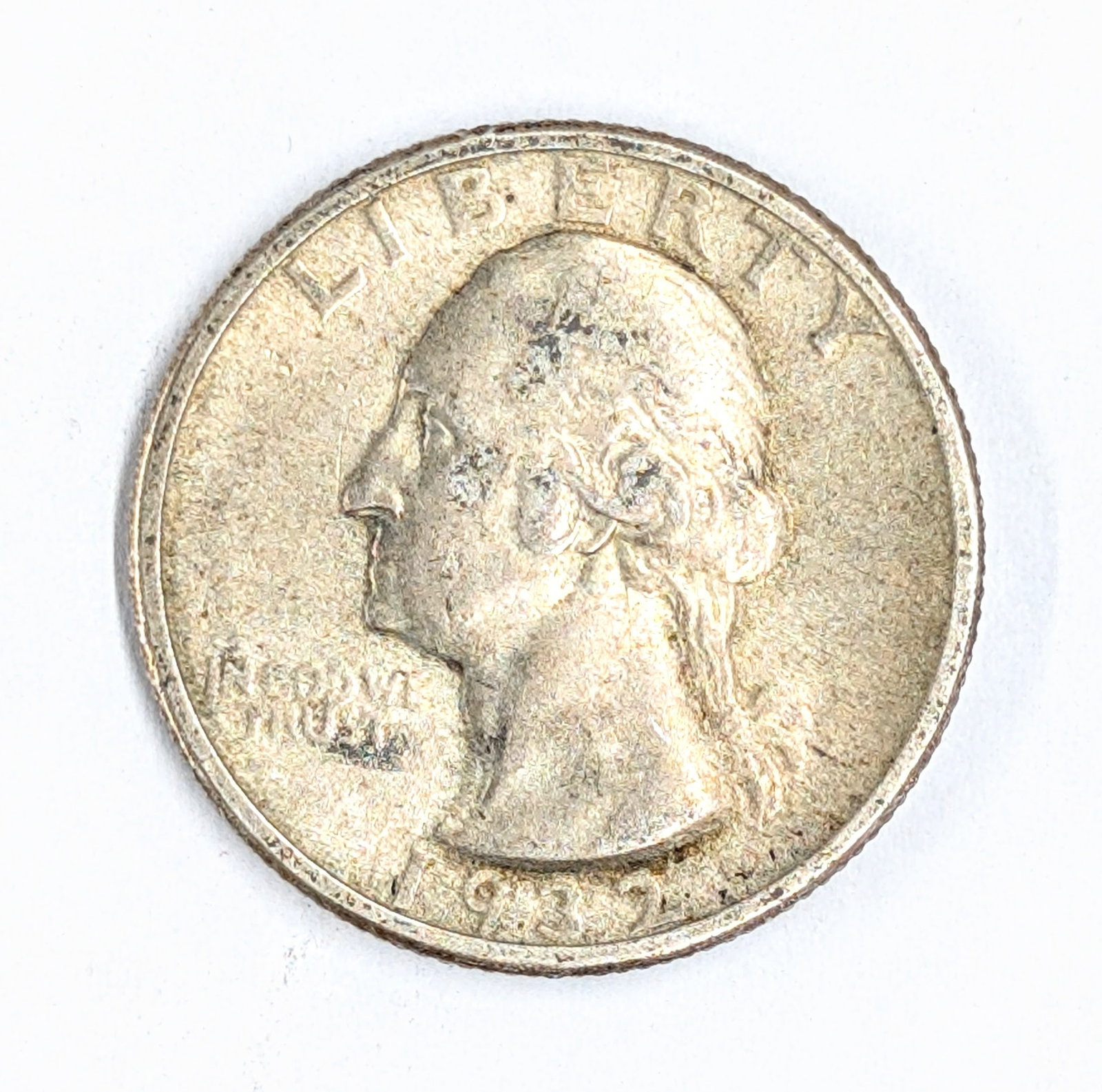 1932 Silver Washington Quarter: First Year of Issue