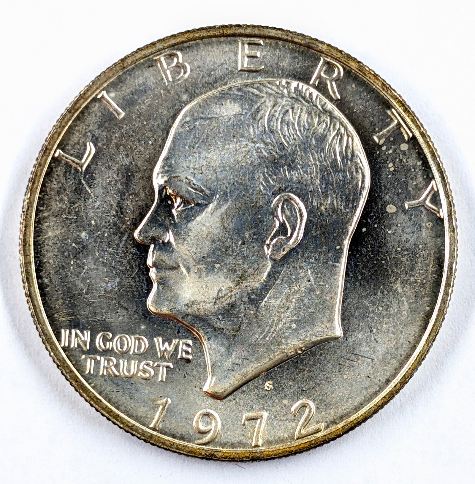1972-S Silver Eisenhower " Ike" Dollar: Silver