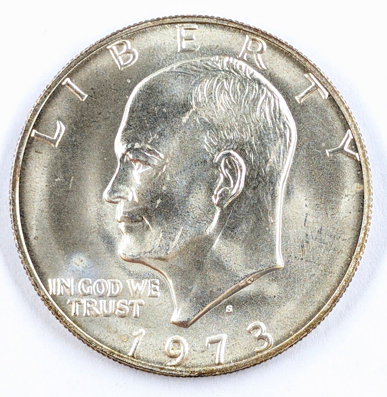 1973-S Silver Eisenhower " Ike" Dollar: Silver