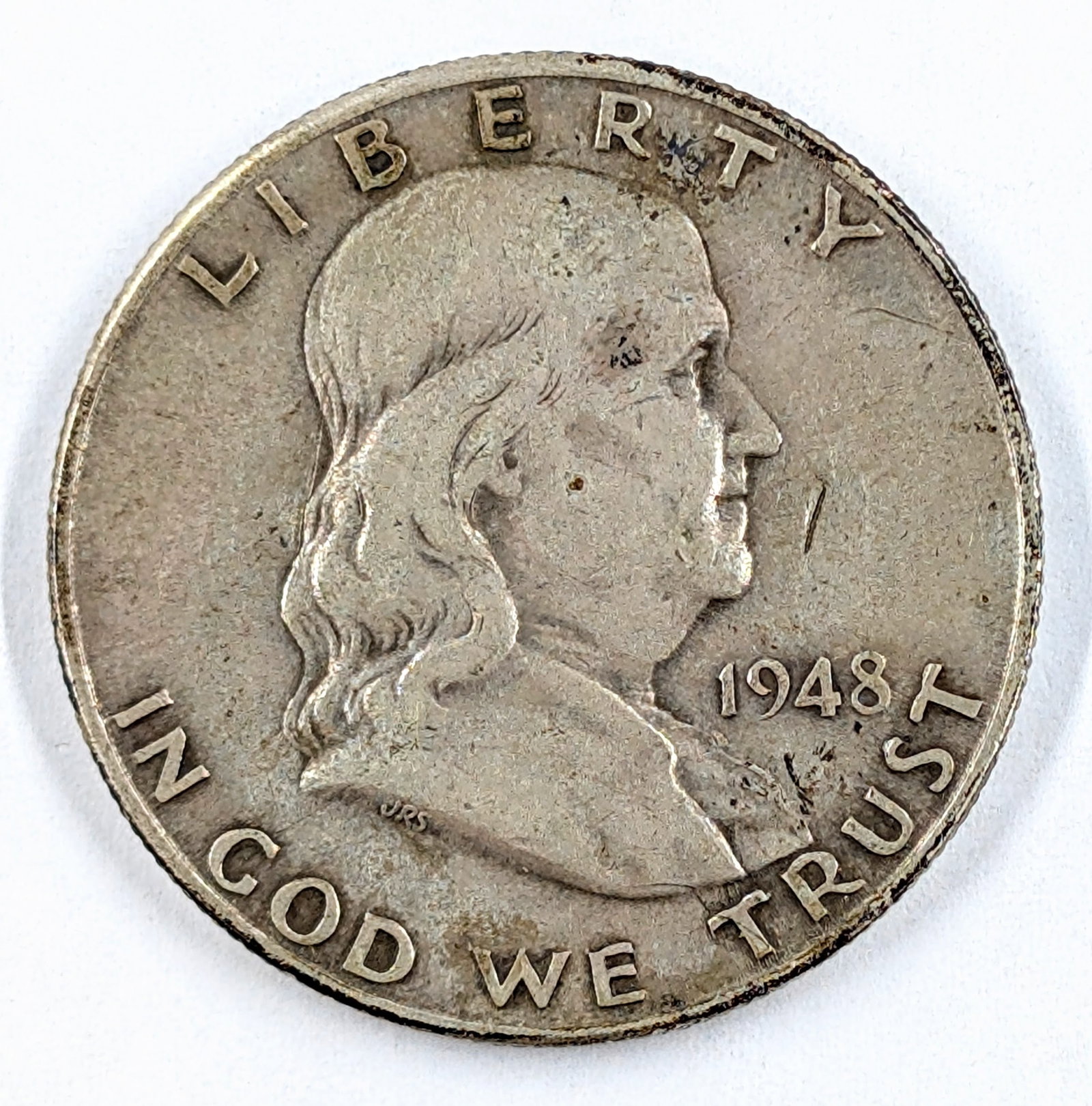 1948-D Silver Franklin Half Dollar: Silver