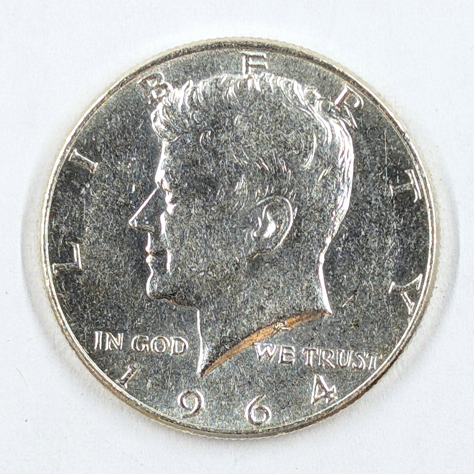 1964 Silver John F Kennedy Half Dollar- Uncirculated: Silver