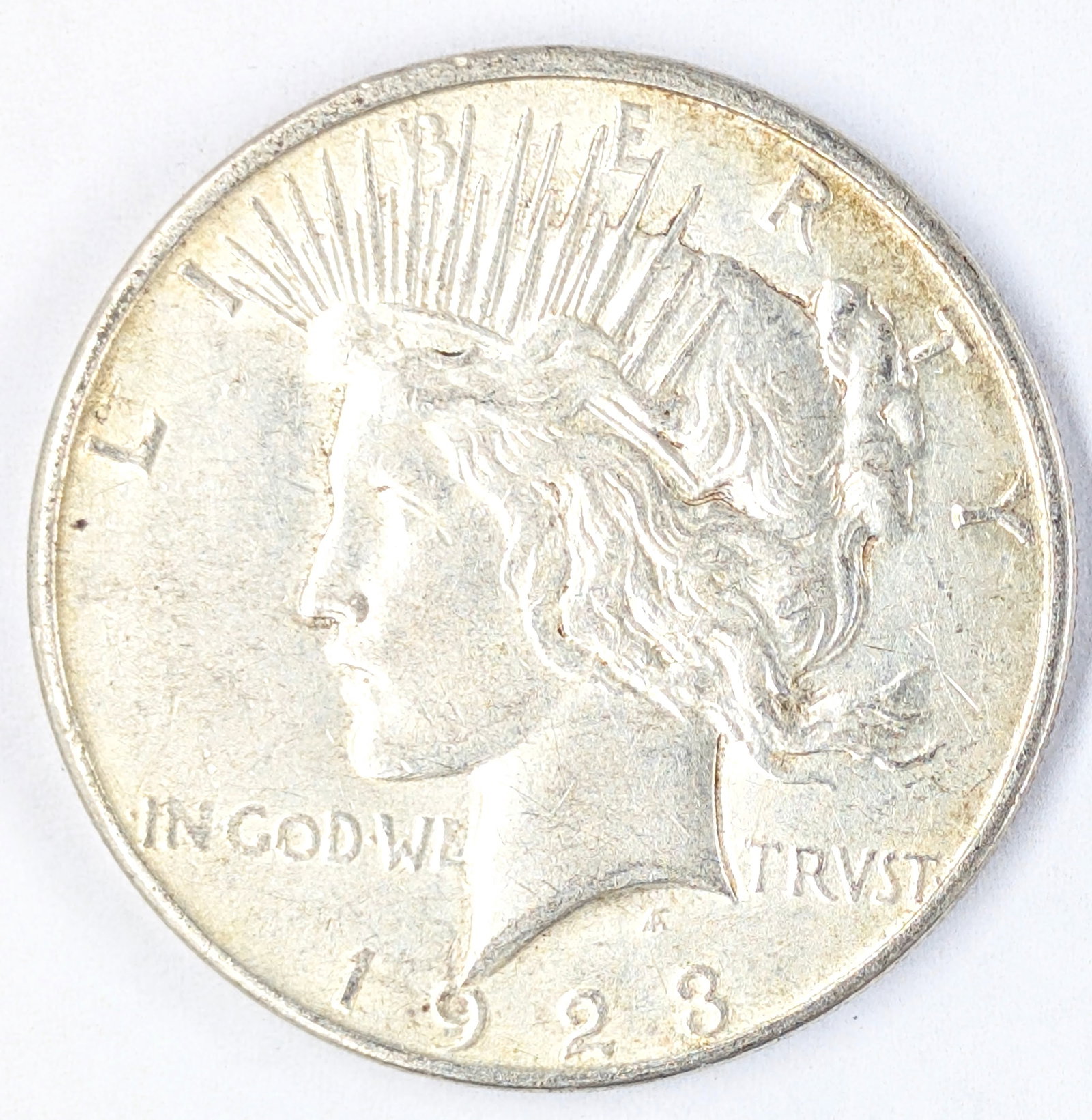 1923-D Silver Peace Dollar (1 of 2)