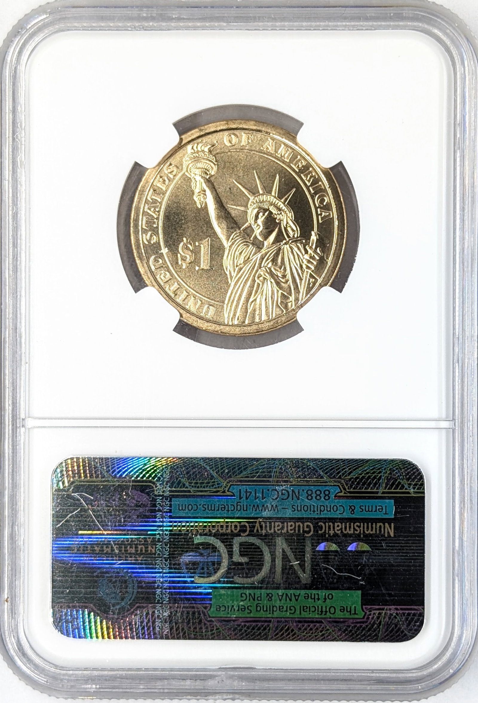 NGC 2010-D MS 68 Presidential Dollar- Abraham Lincoln - 2