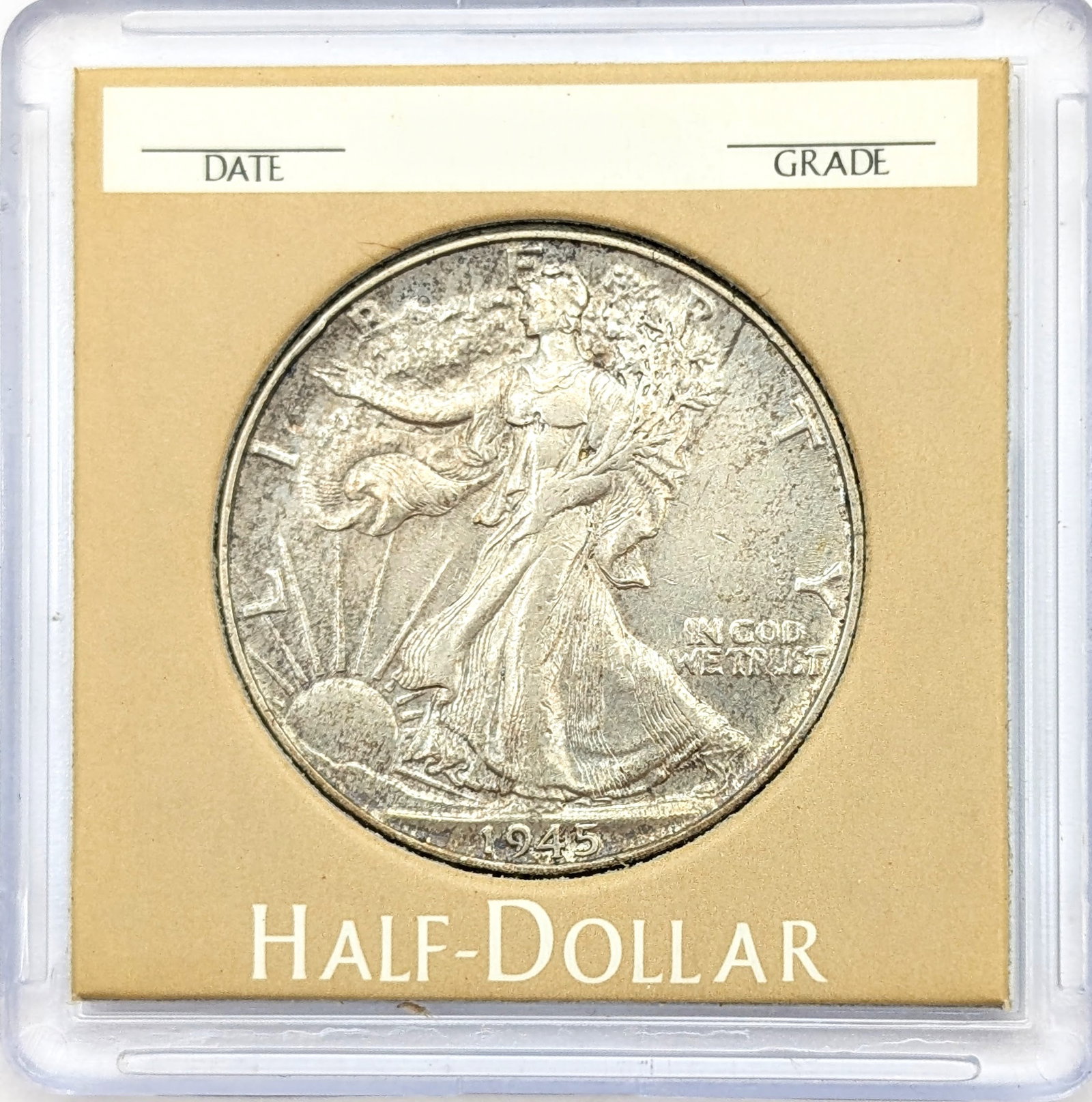 FEATURE- 1945 Silver Walking Liberty Half Dollar: Excellent Condition!