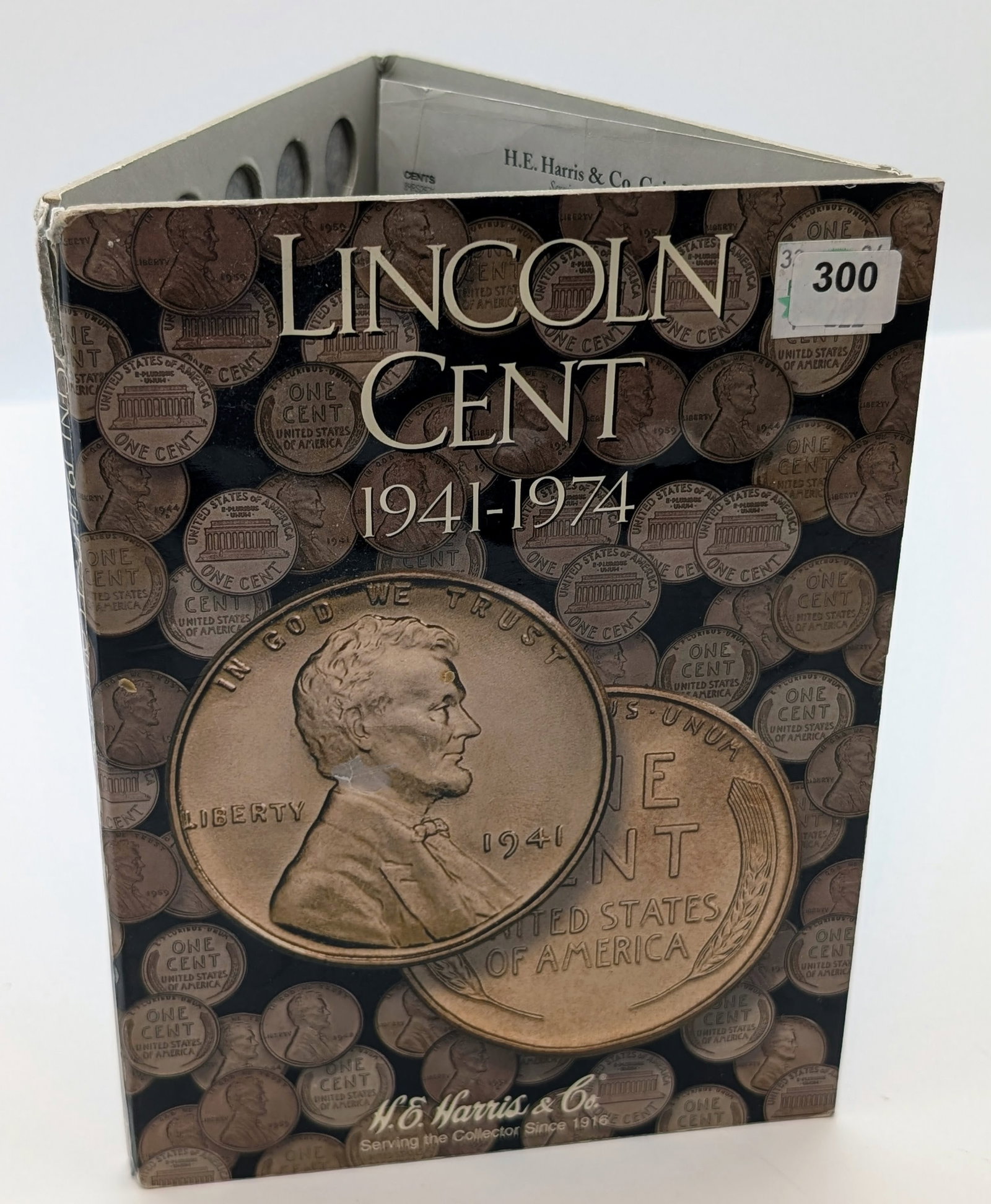Lincoln Cent 1941-1974 Coin Album: w/ 29 Coins