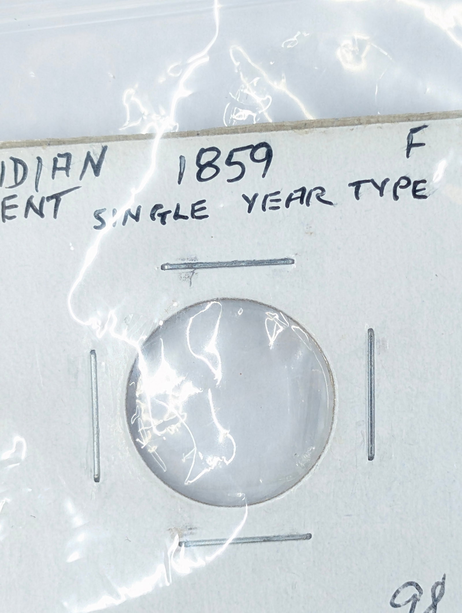 1859 Indian Head Cent- First Year of Issue - 3