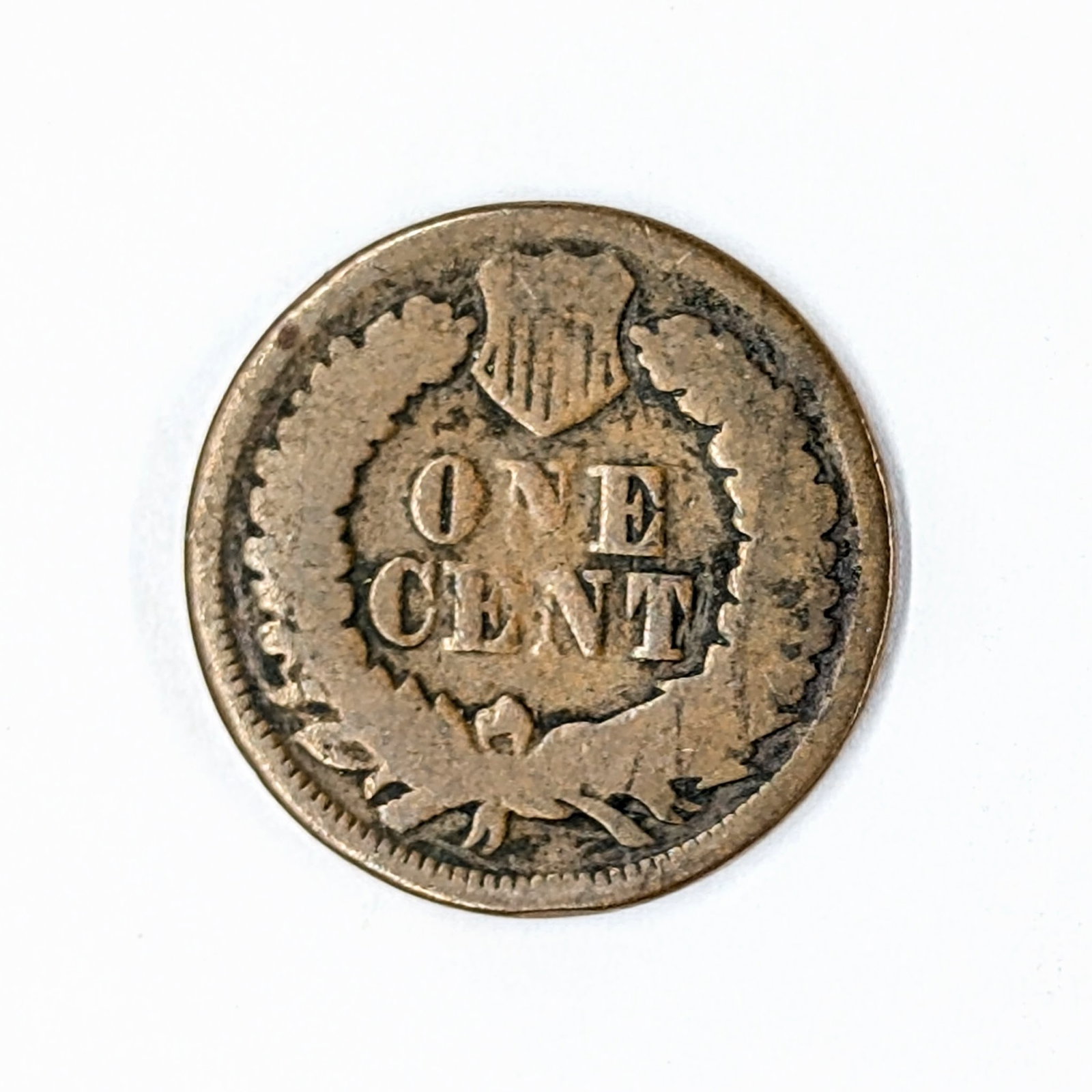 1867 Indian Head Cent- Semi Key Date - 2