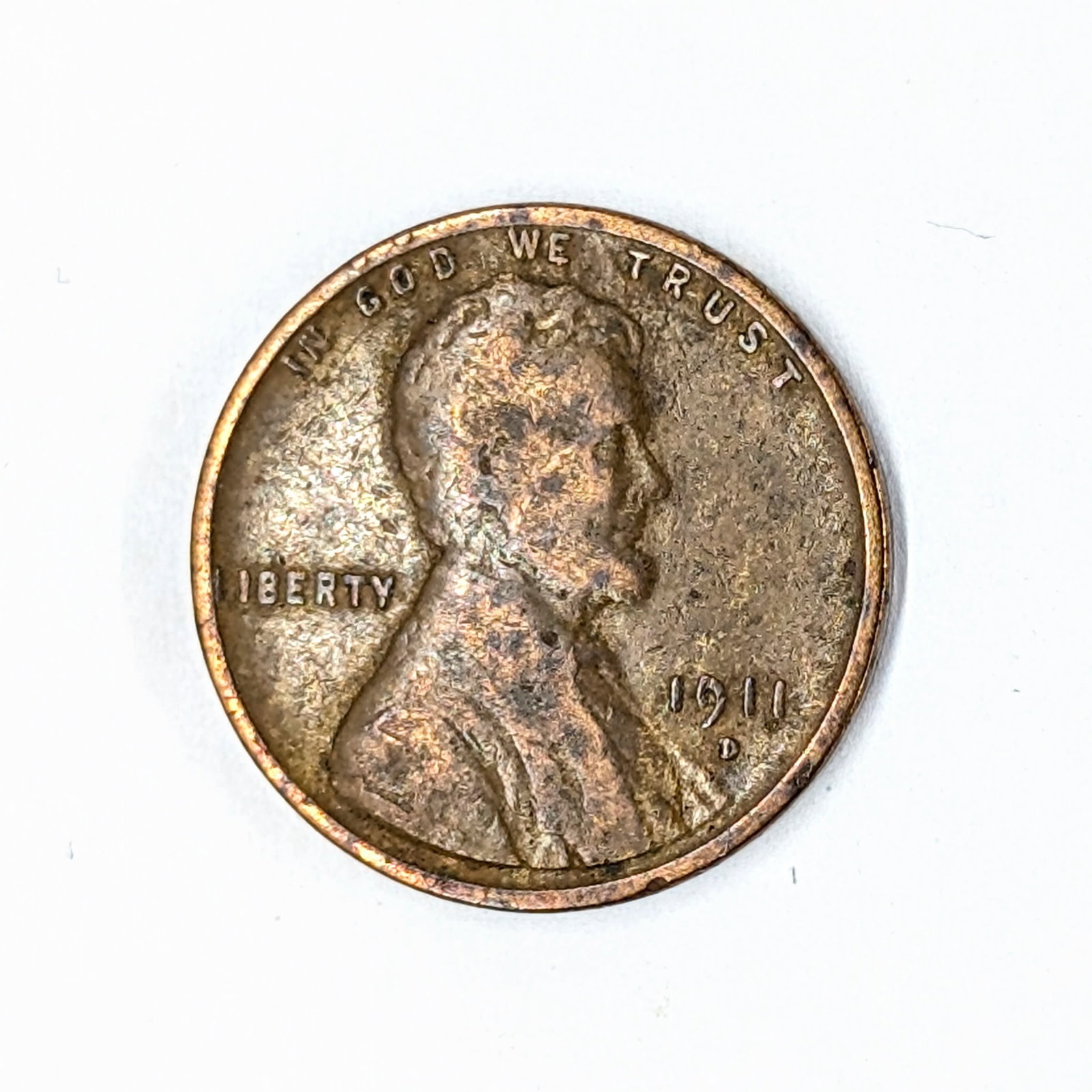 1911-D Wheat Cent- Semi Key Date: Coin