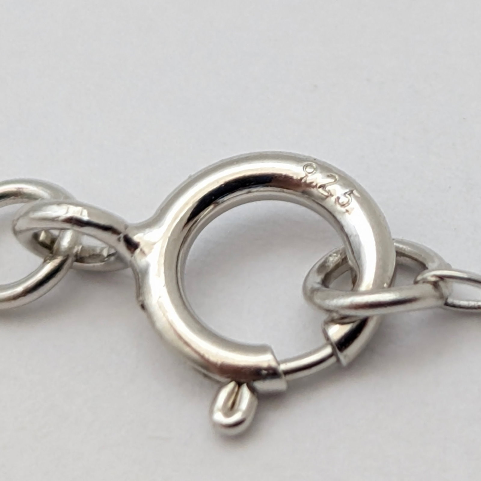Primrose Sterling Silver Necklace w/ Initial 'R' - 6