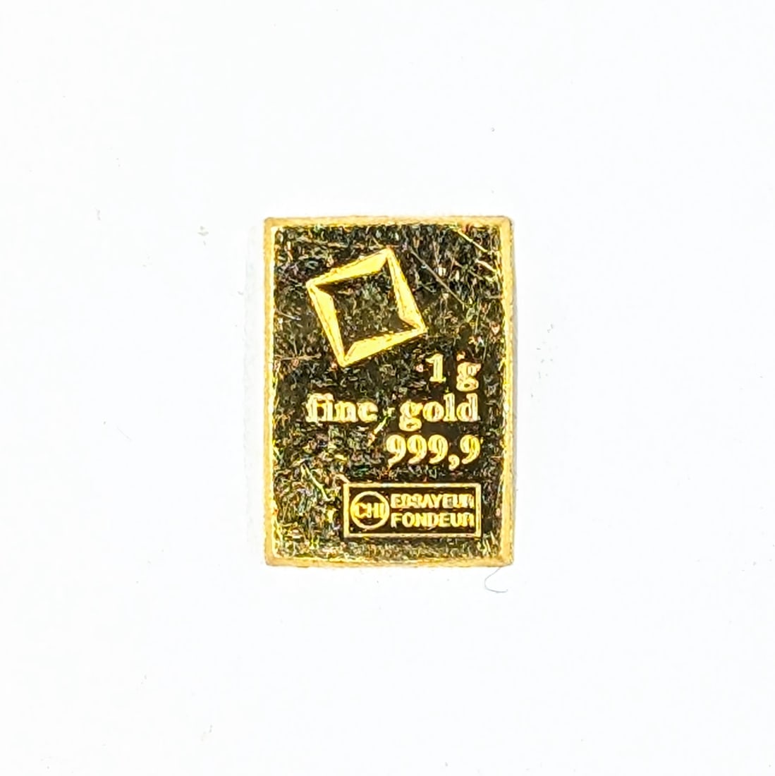 1 Gram Fine .999 Gold- Valcambi: Gold