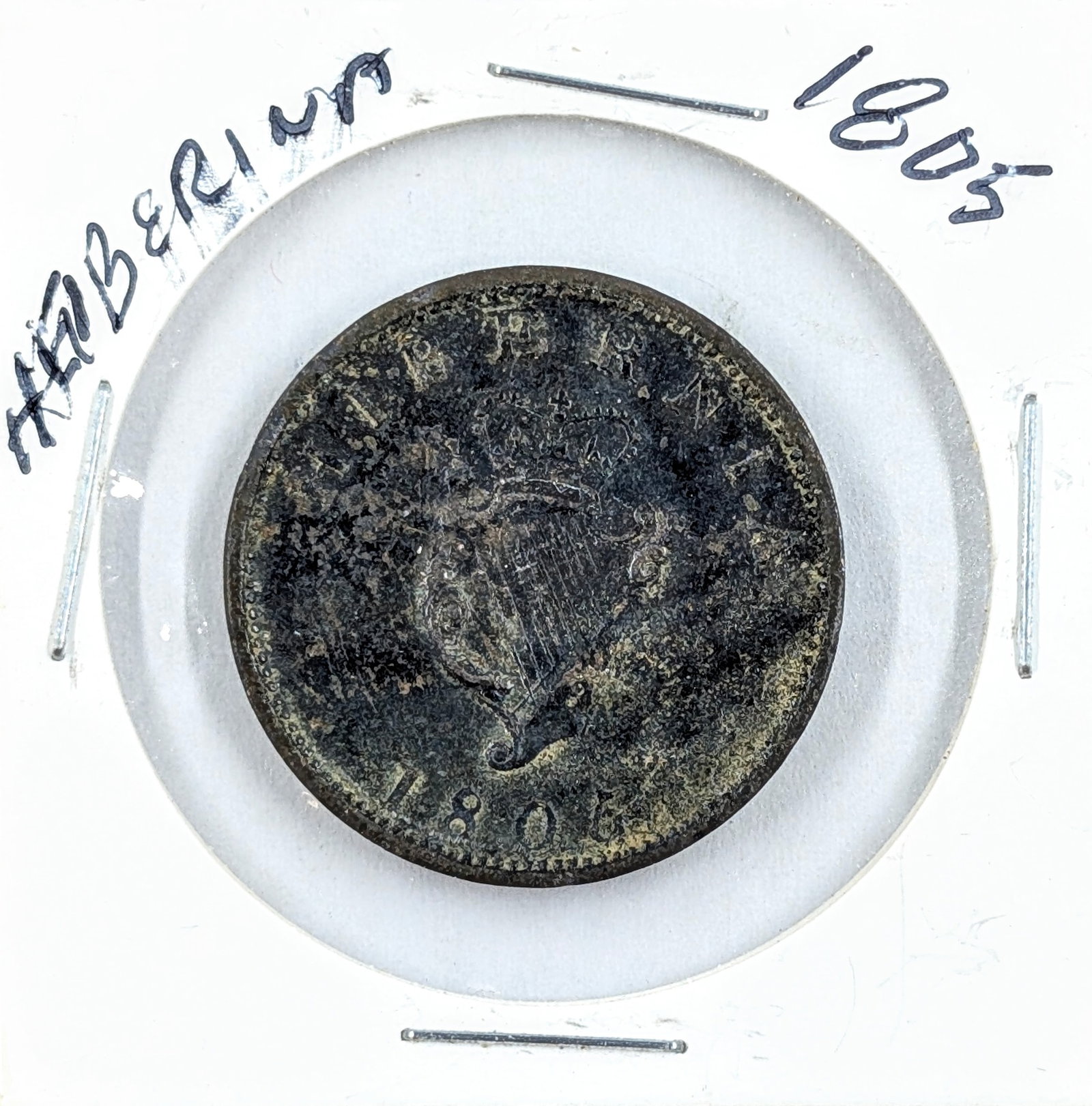 1805 Ireland Half Penny: Coin