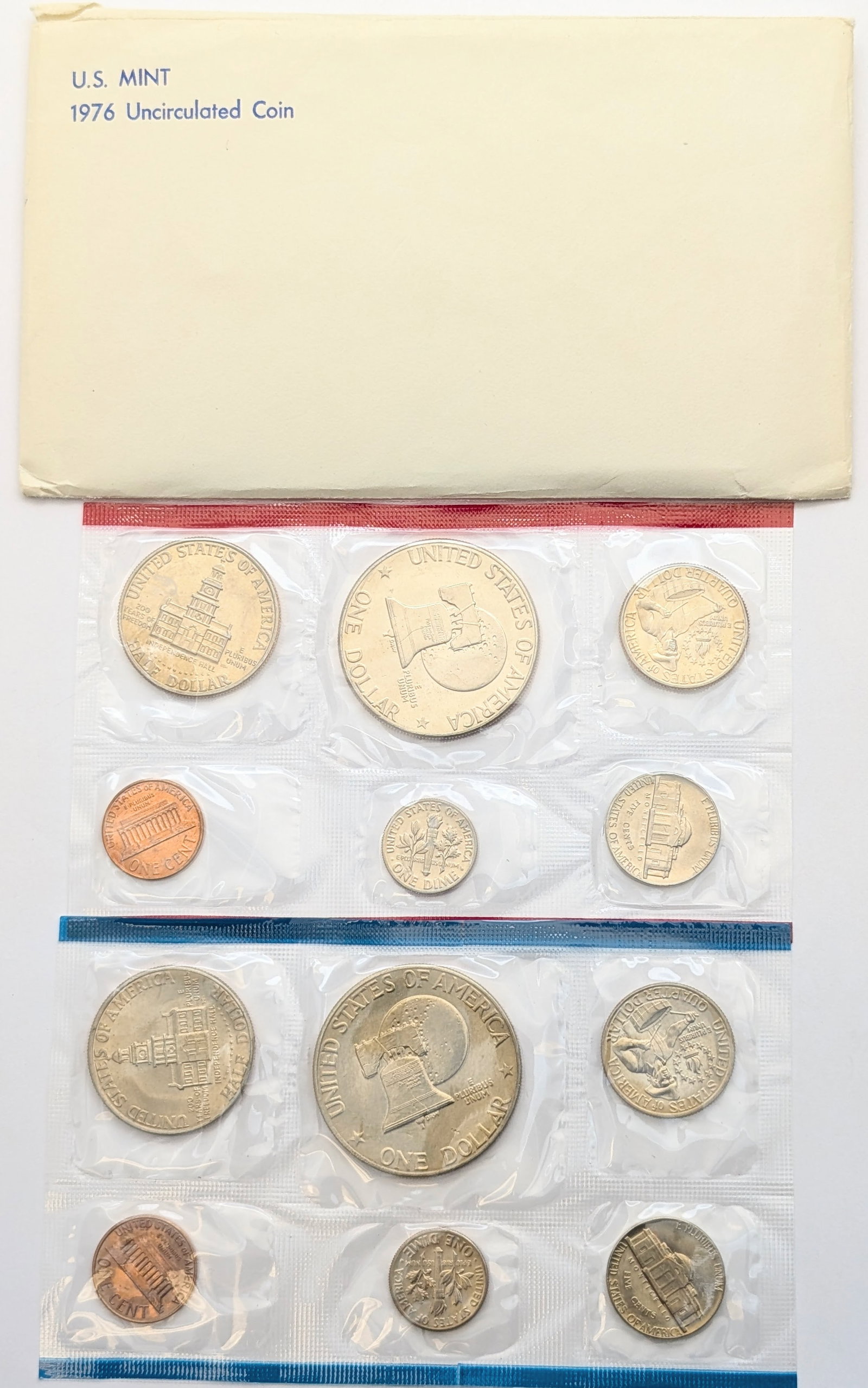 1976 US Mint Uncirculated Coin Set - 2