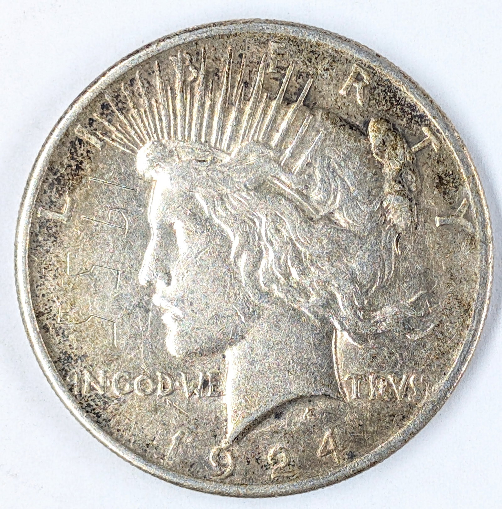 1924 Silver Peace Dollar (1 of 2)
