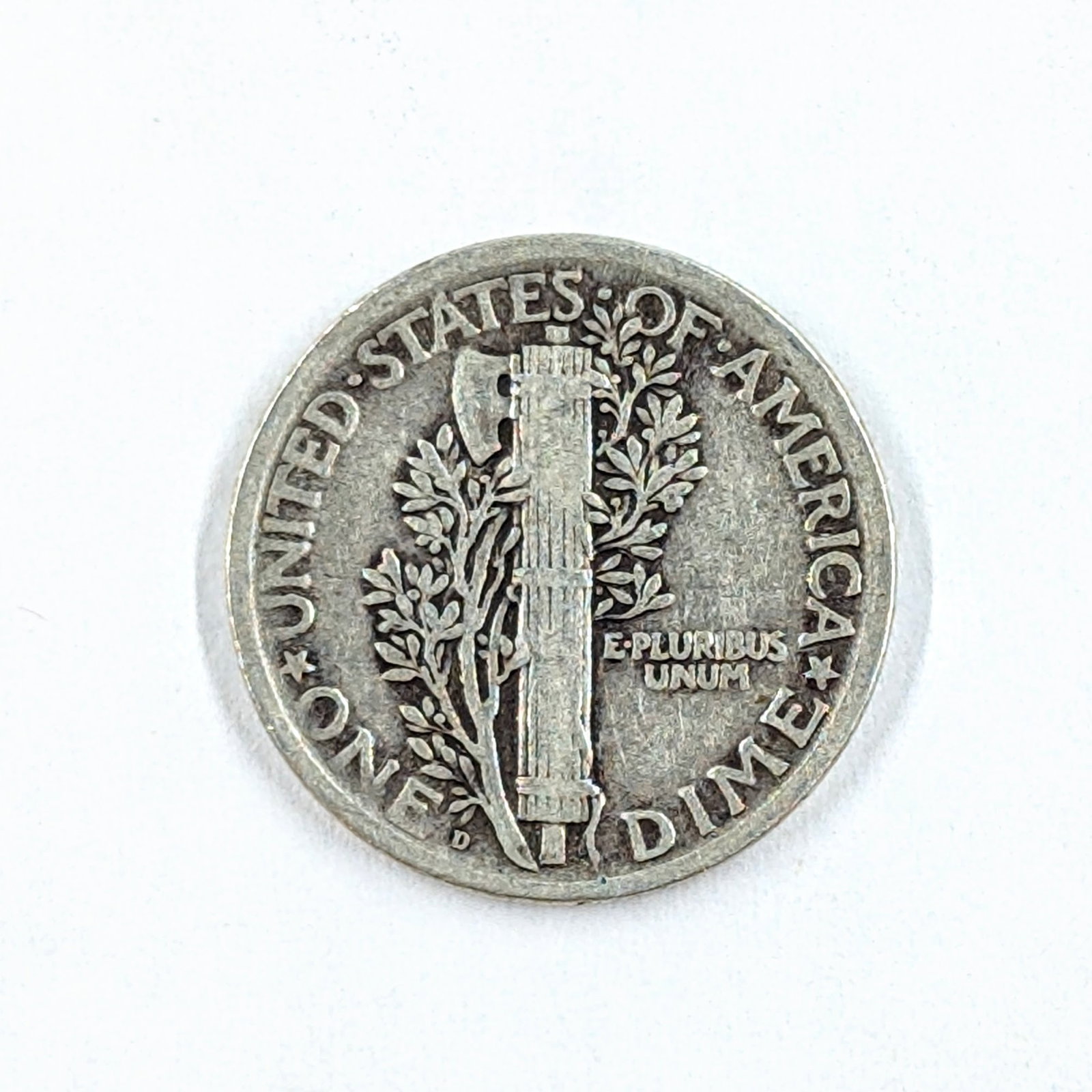 1918-D Silver Mercury Dime - 2