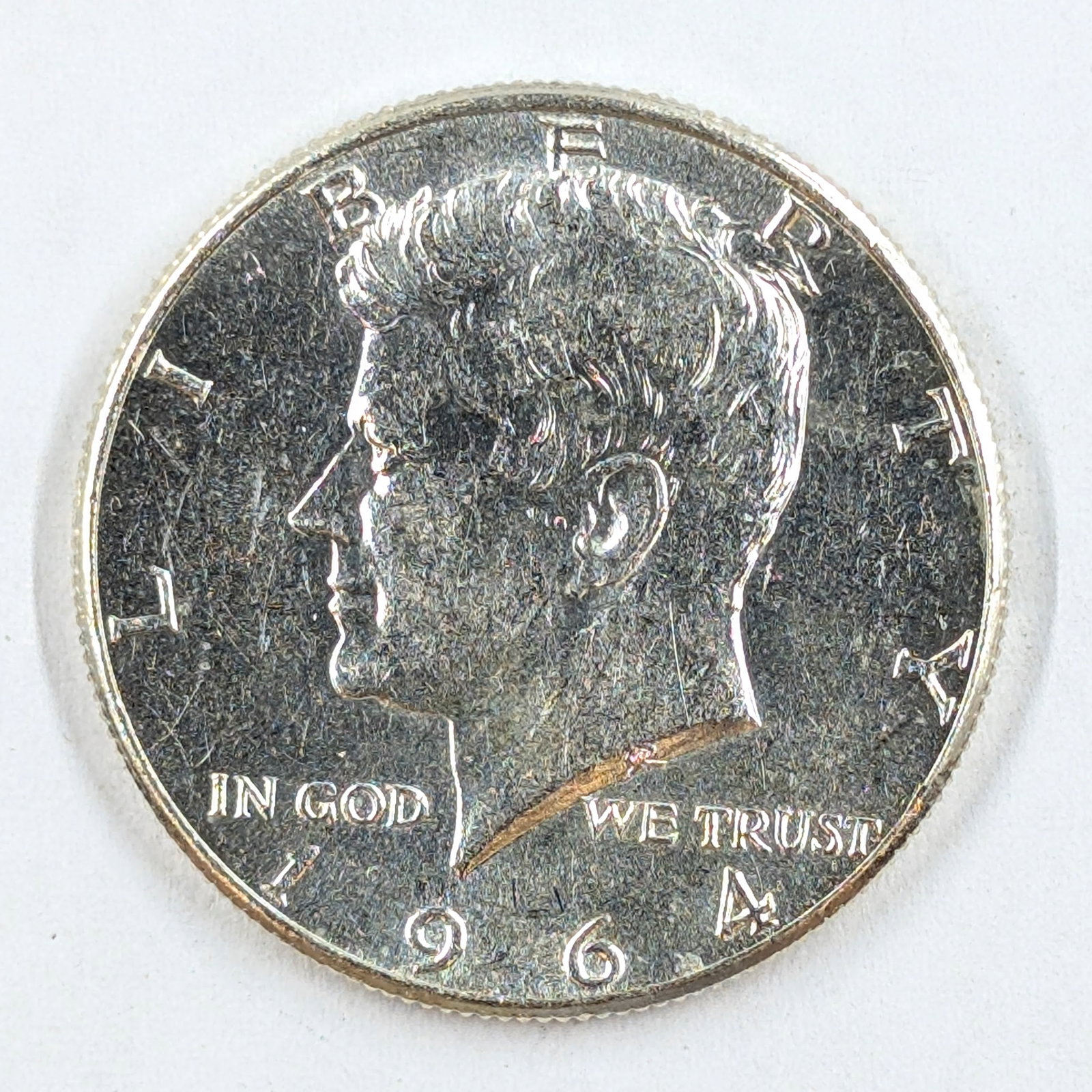 1964 Silver John F Kennedy Half Dollar- Uncirculated: Silver